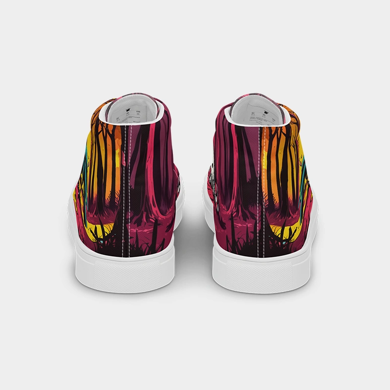 Raven Forest | Canvas High-Top Sneaker | Herren