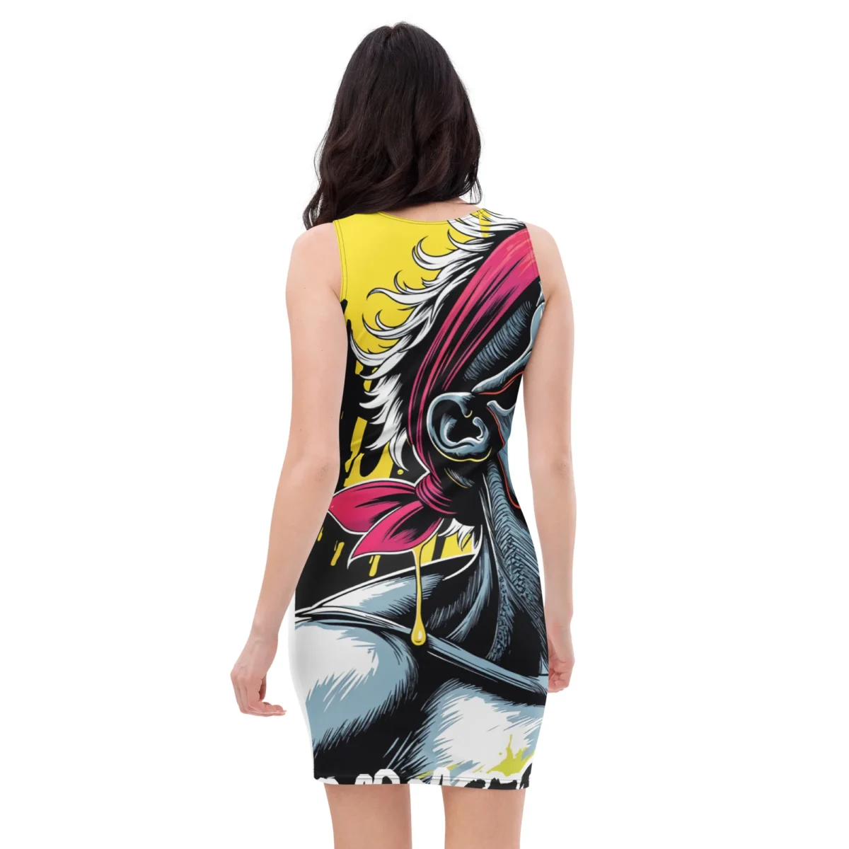 Kunst Unangepasst | Bodycon Kleid Damen