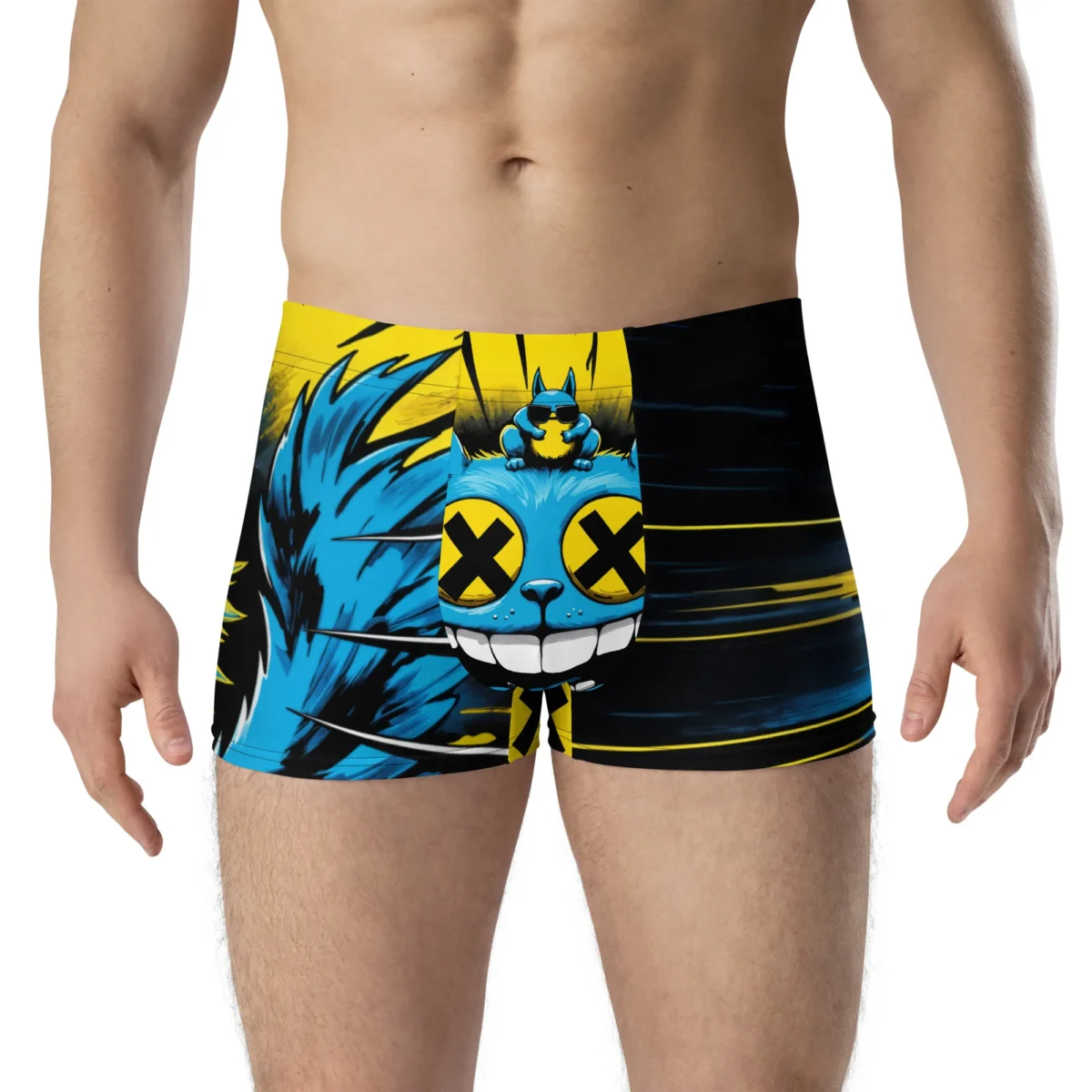 Crazy Cat | Herren Boxershorts