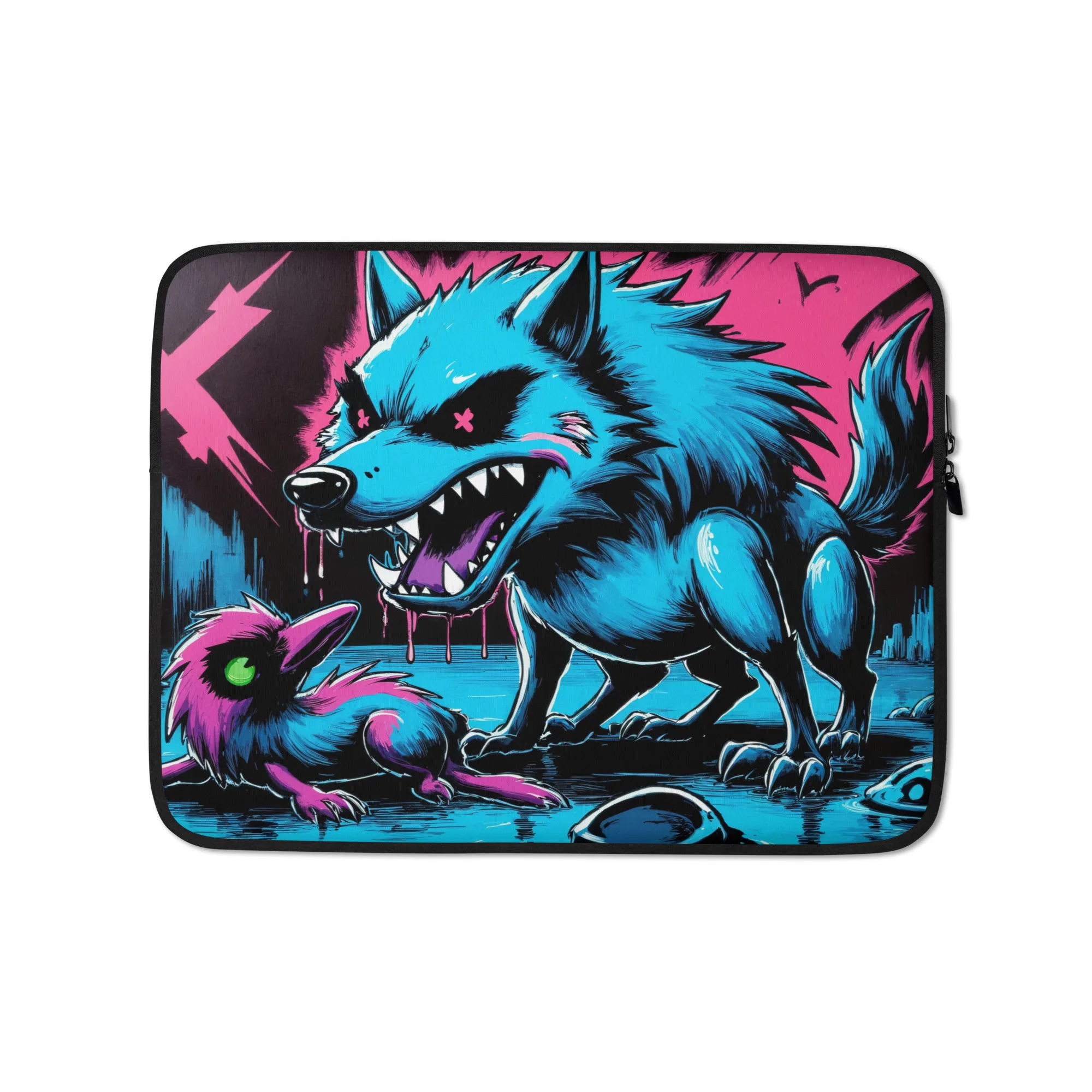 Neon Wolf  | Laptoptasche