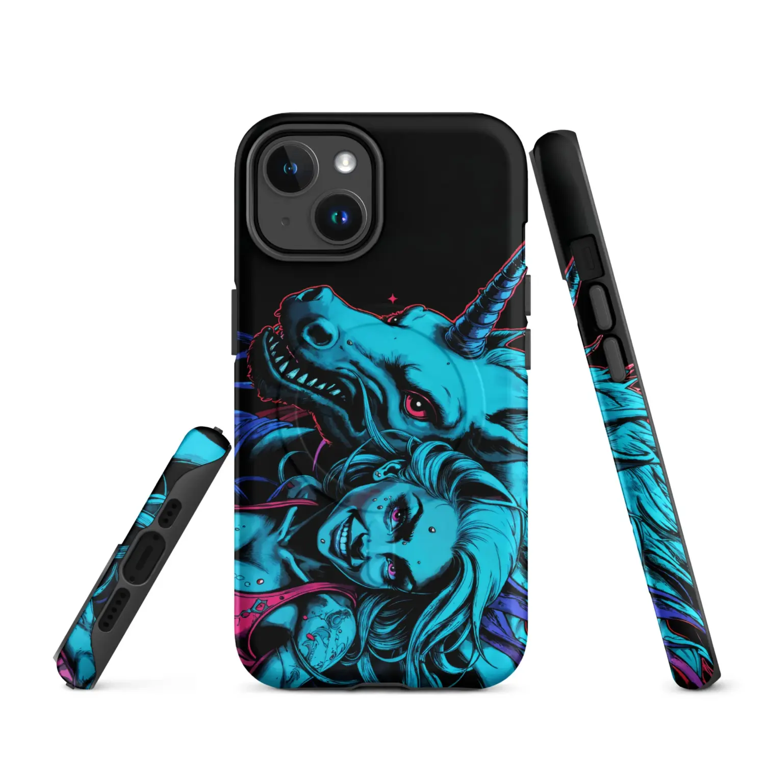 Neon Unicorn | iPhone® Hülle mit MagSafe®