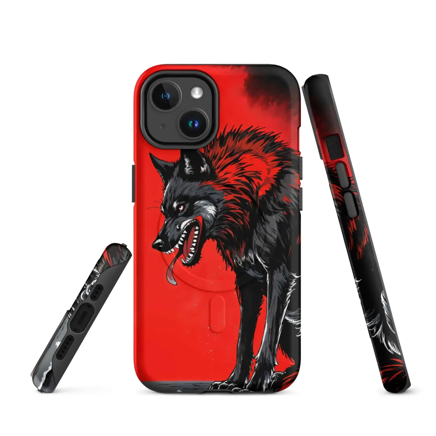 Wolf Red | iPhone Hülle mit MagSafe®