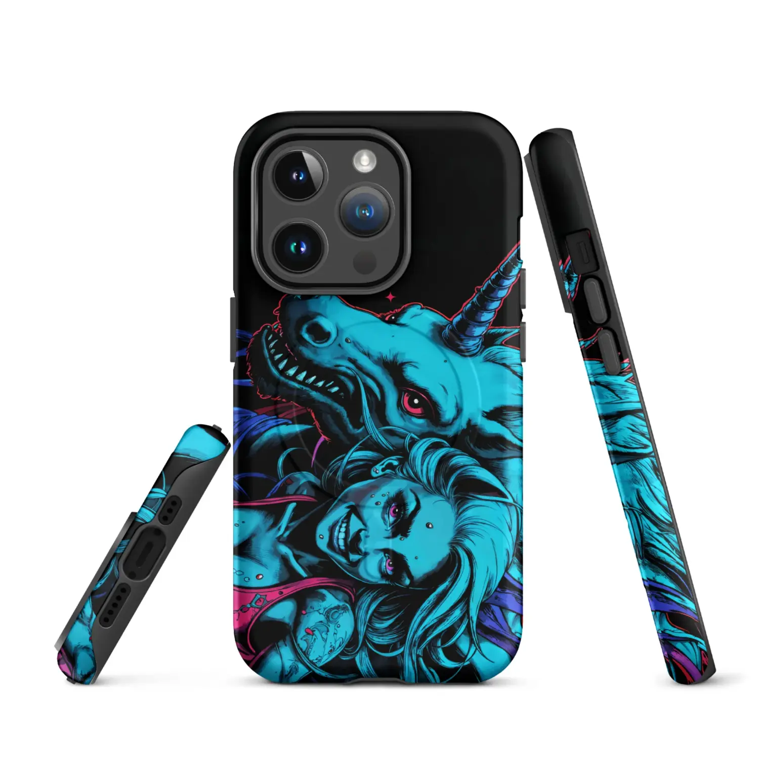Neon Unicorn | iPhone® Hülle mit MagSafe®