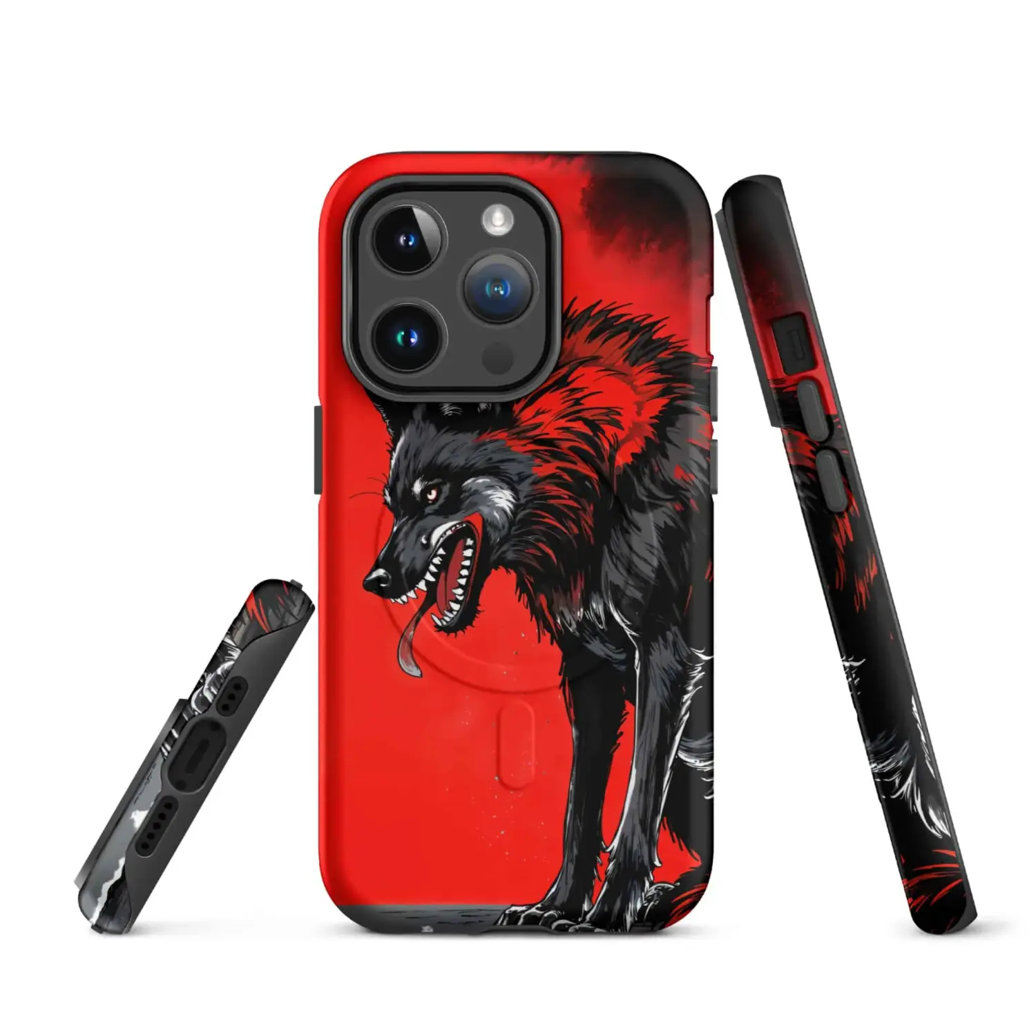 Wolf Red | iPhone Hülle mit MagSafe®