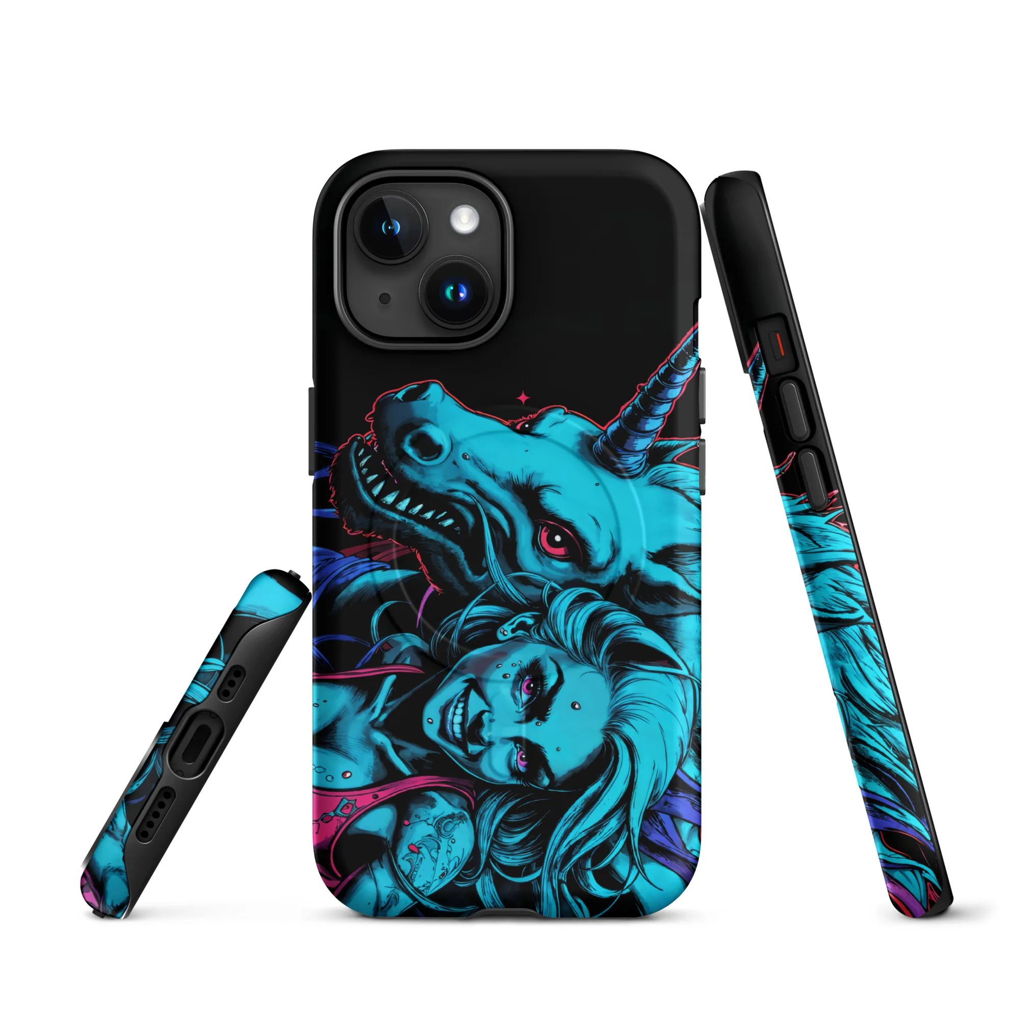 Neon Unicorn | iPhone® Hülle mit MagSafe®