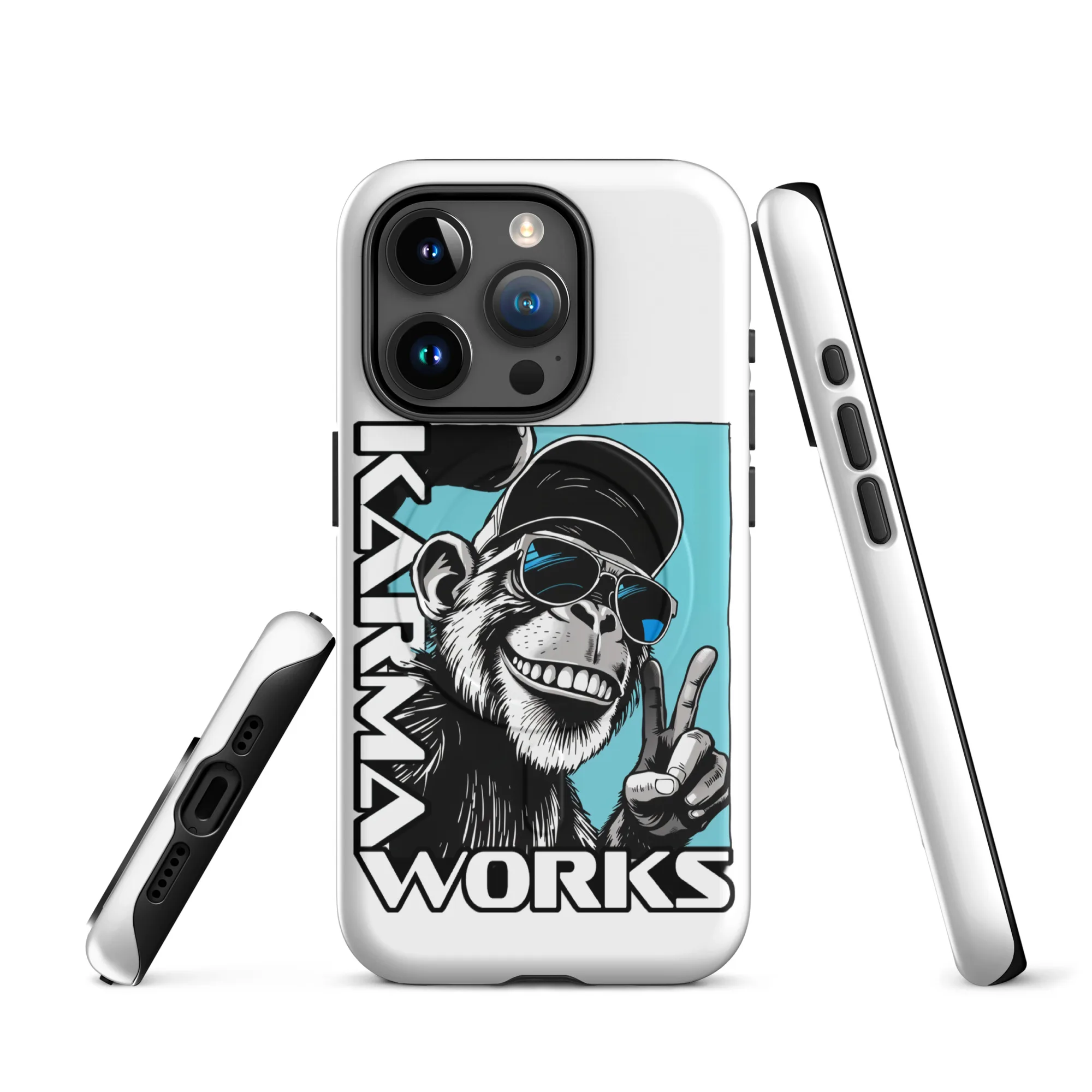 magsafe tough case for iphone matte iphone 15 pro front 68a45b3eb23b2