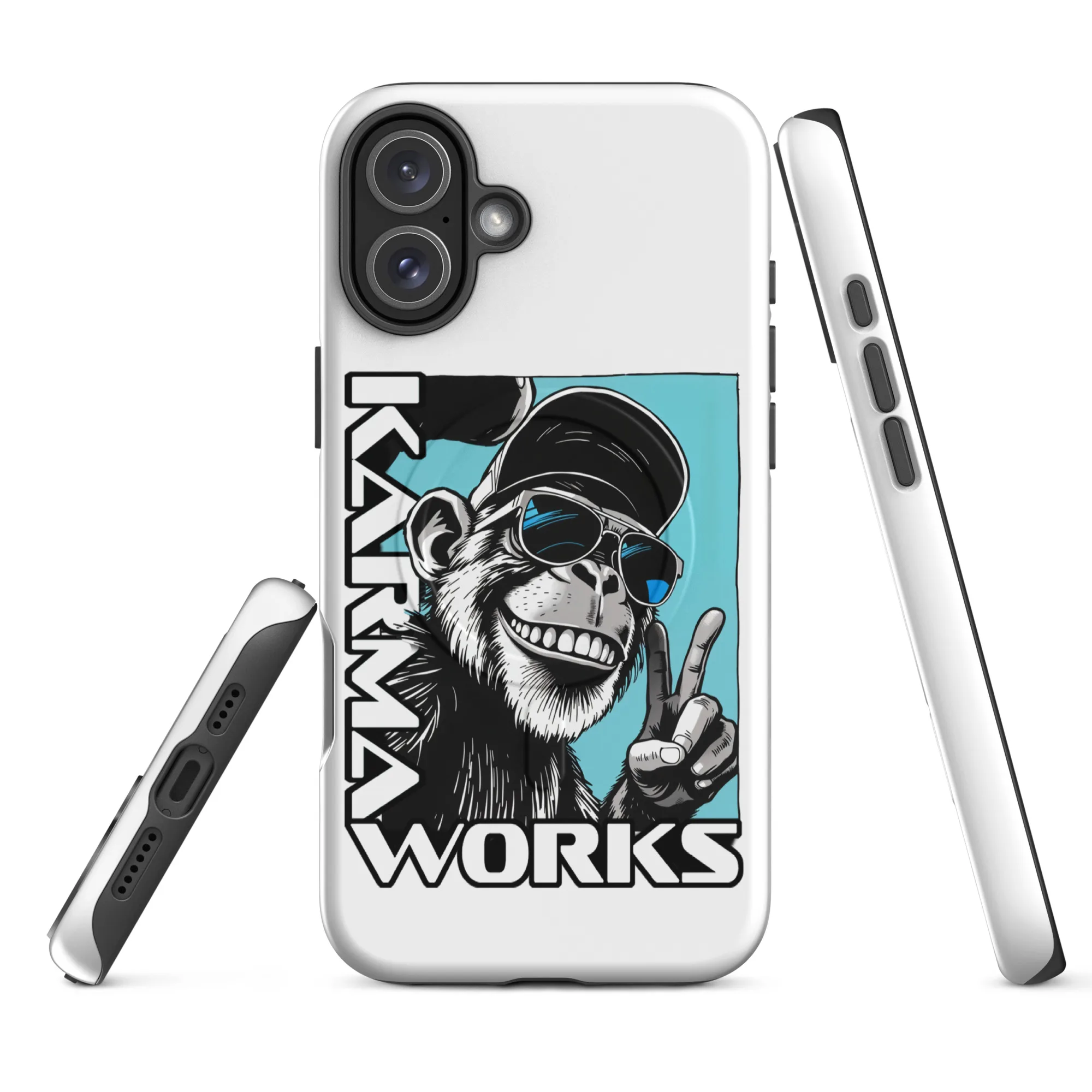 magsafe tough case for iphone matte iphone 16 plus front 68a45b3eb2626