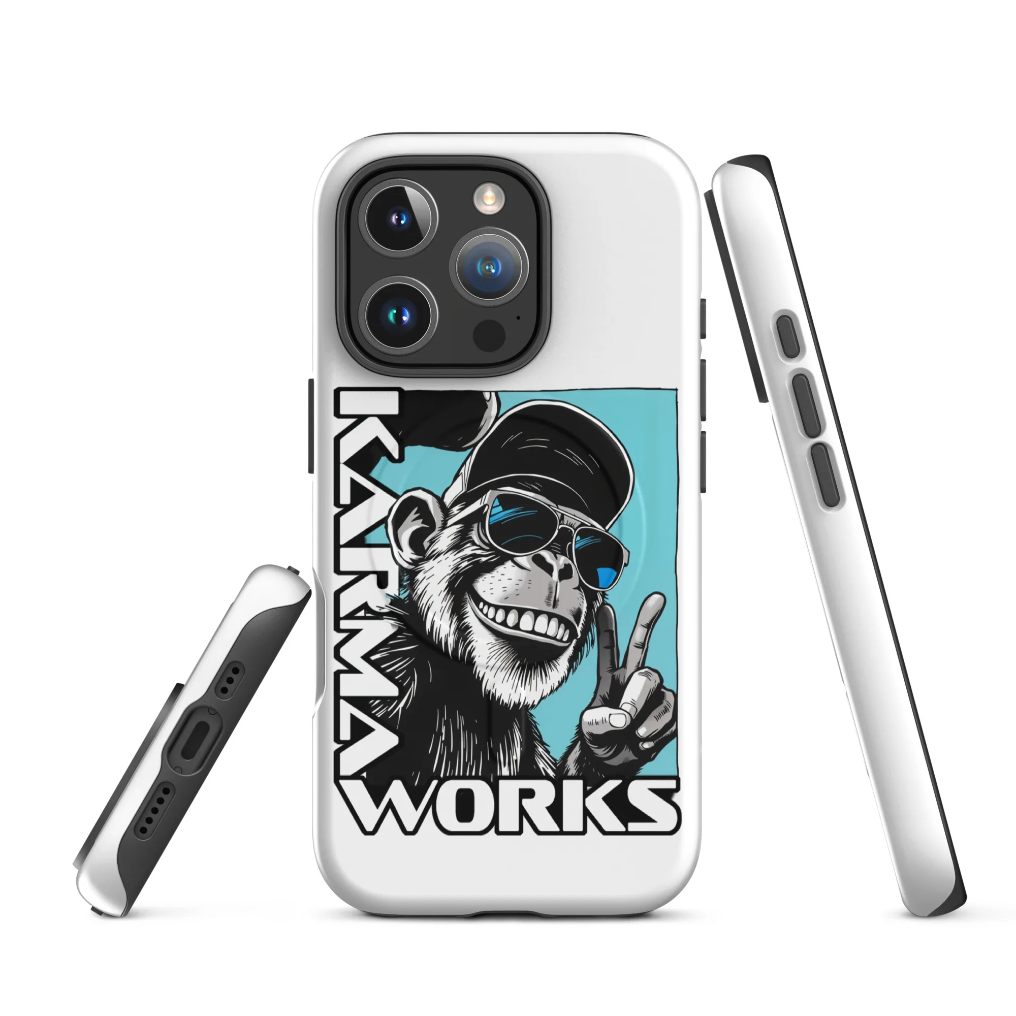 magsafe tough case for iphone matte iphone 16 pro front 68a45b3eb26ea