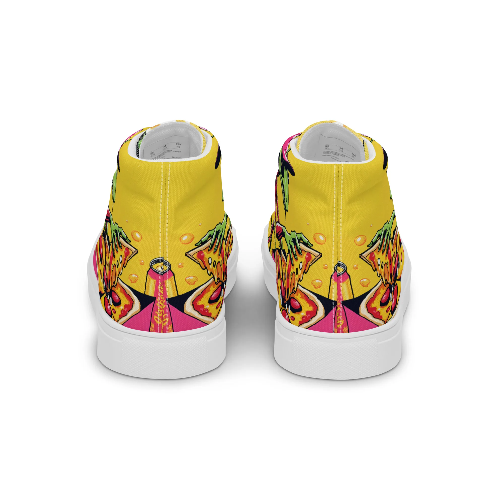 Pizza Mantis | Canvas High-Top Sneaker Herren