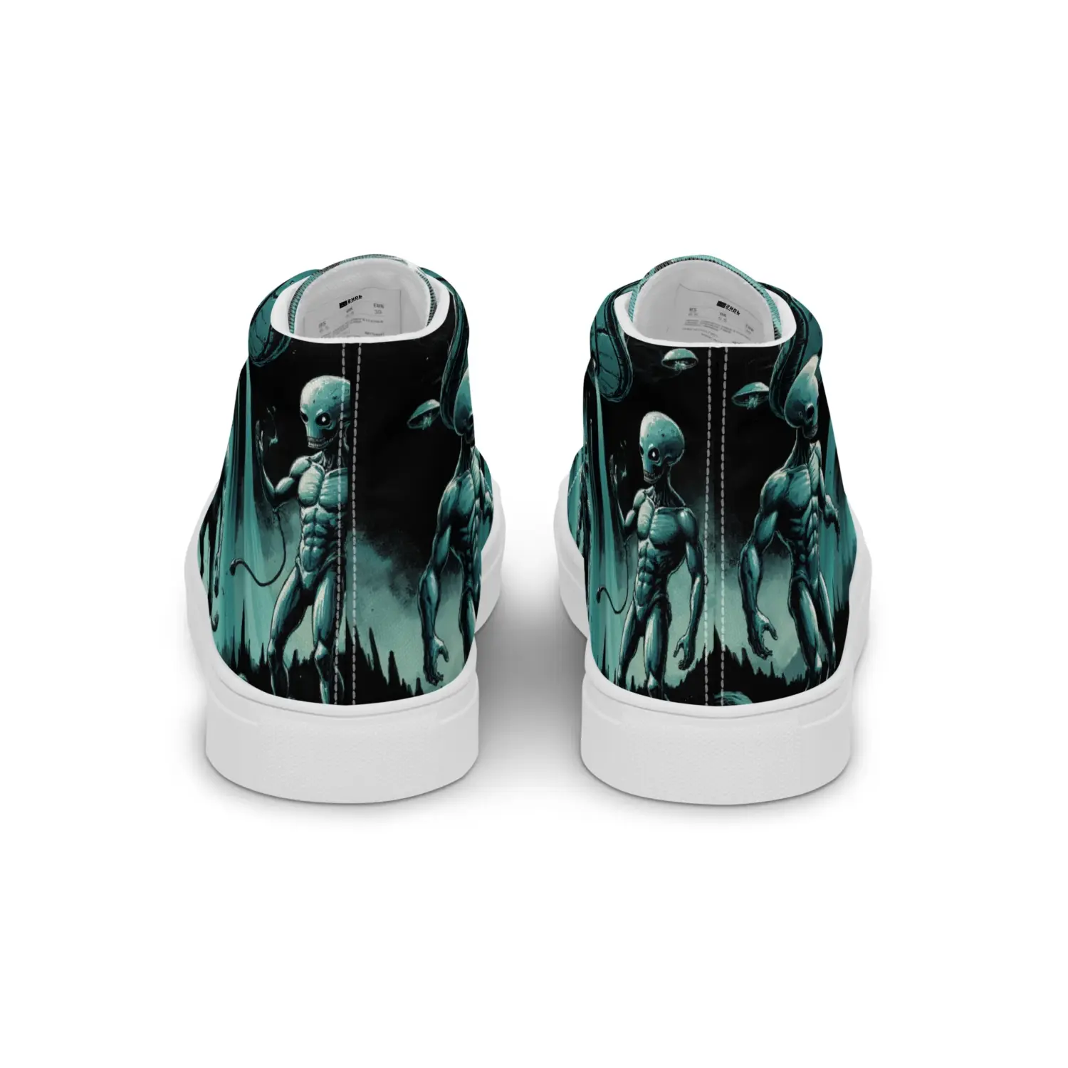 Alien Invasion | Canvas High-Top Sneaker Herren