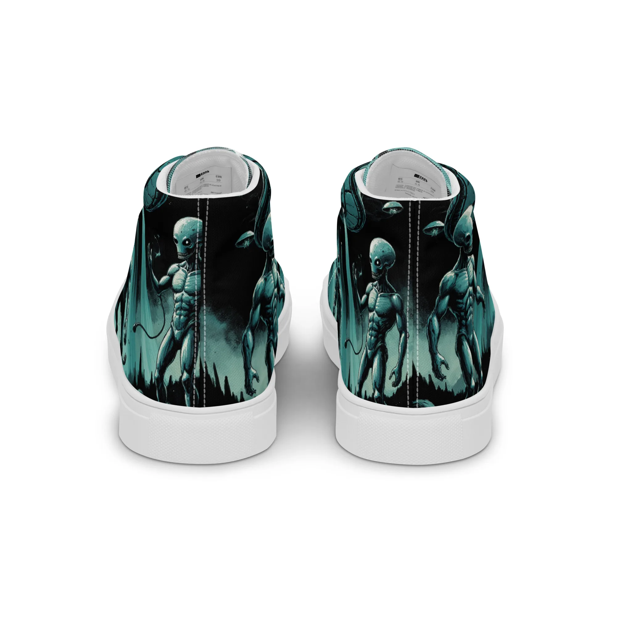 Alien Invasion | Canvas High-Top Sneaker Herren