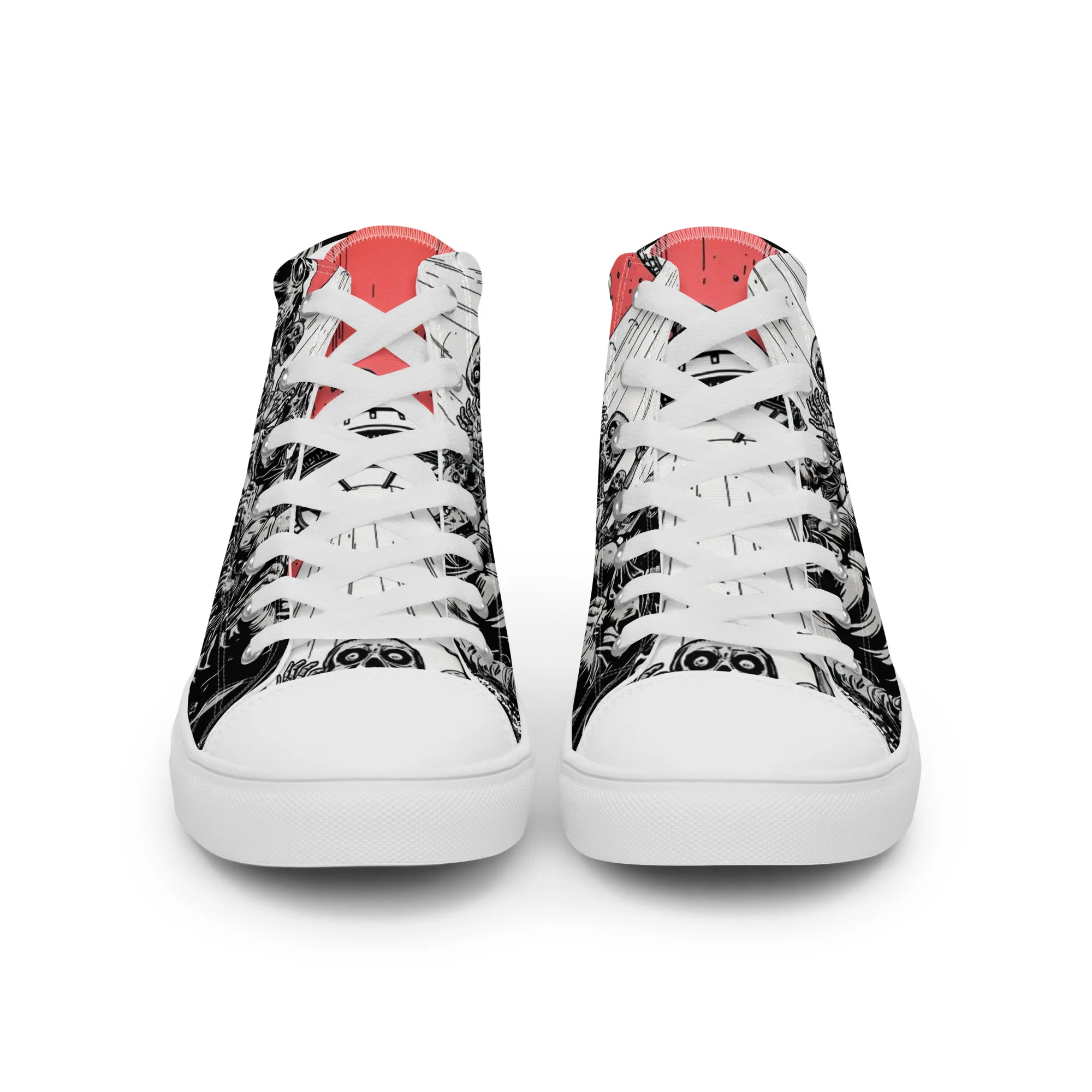 They Want Our Brains | Canvas High-Top Sneaker Herren