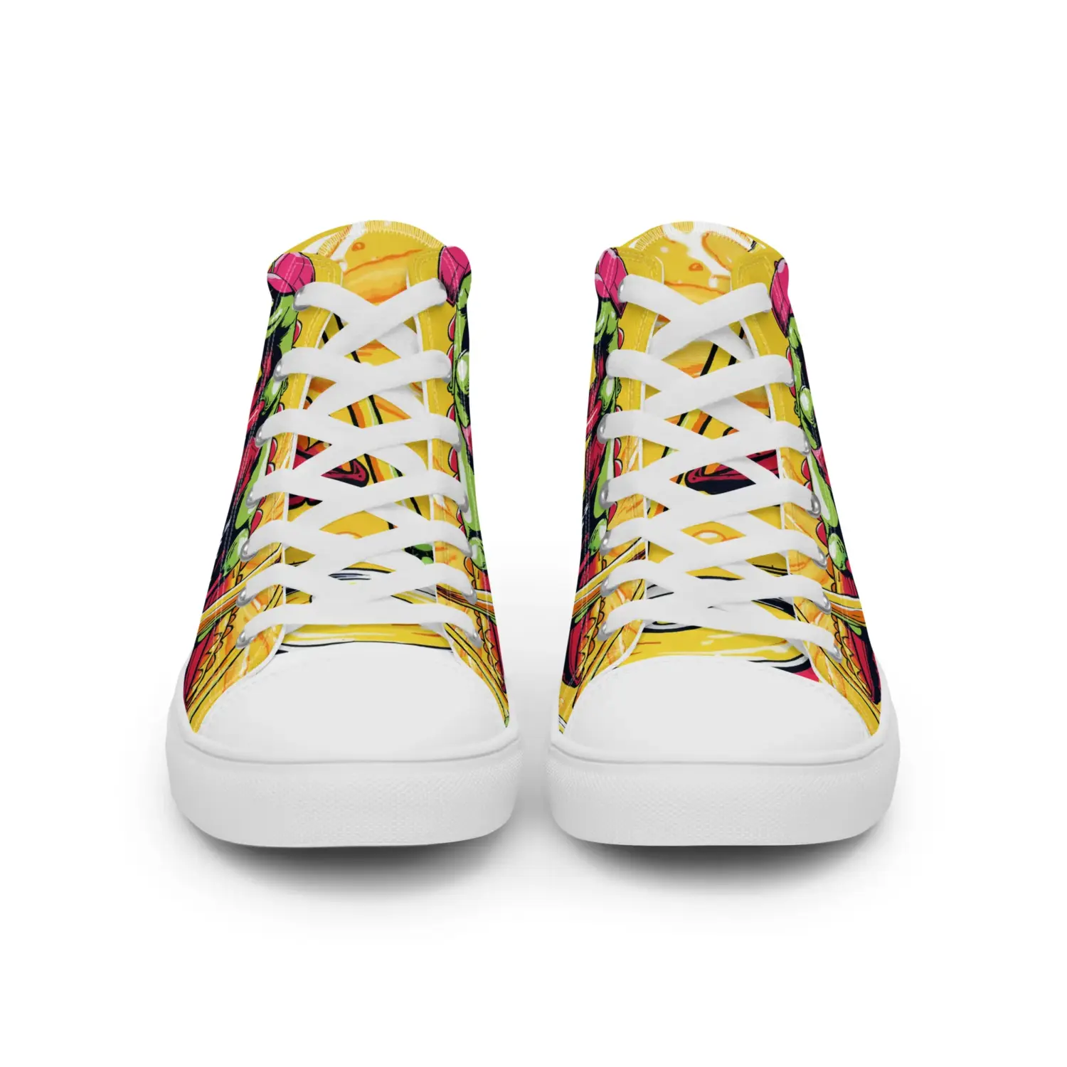 Pizza Mantis | Canvas High-Top Sneaker Herren