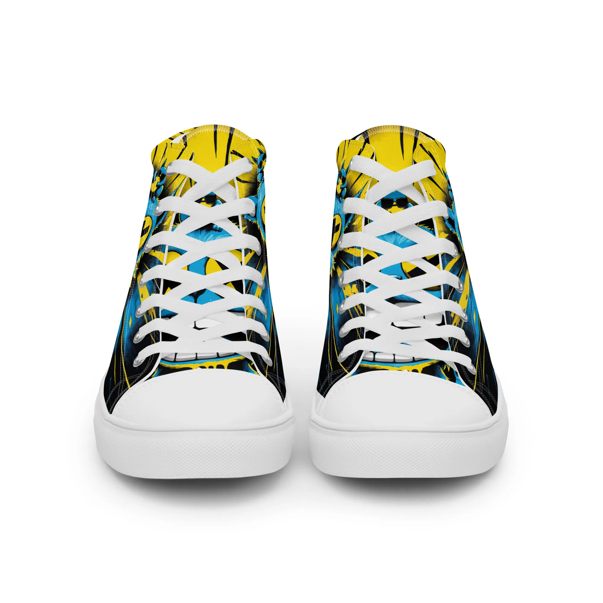 Crazy Cat | Canvas High-Top Sneaker Herren