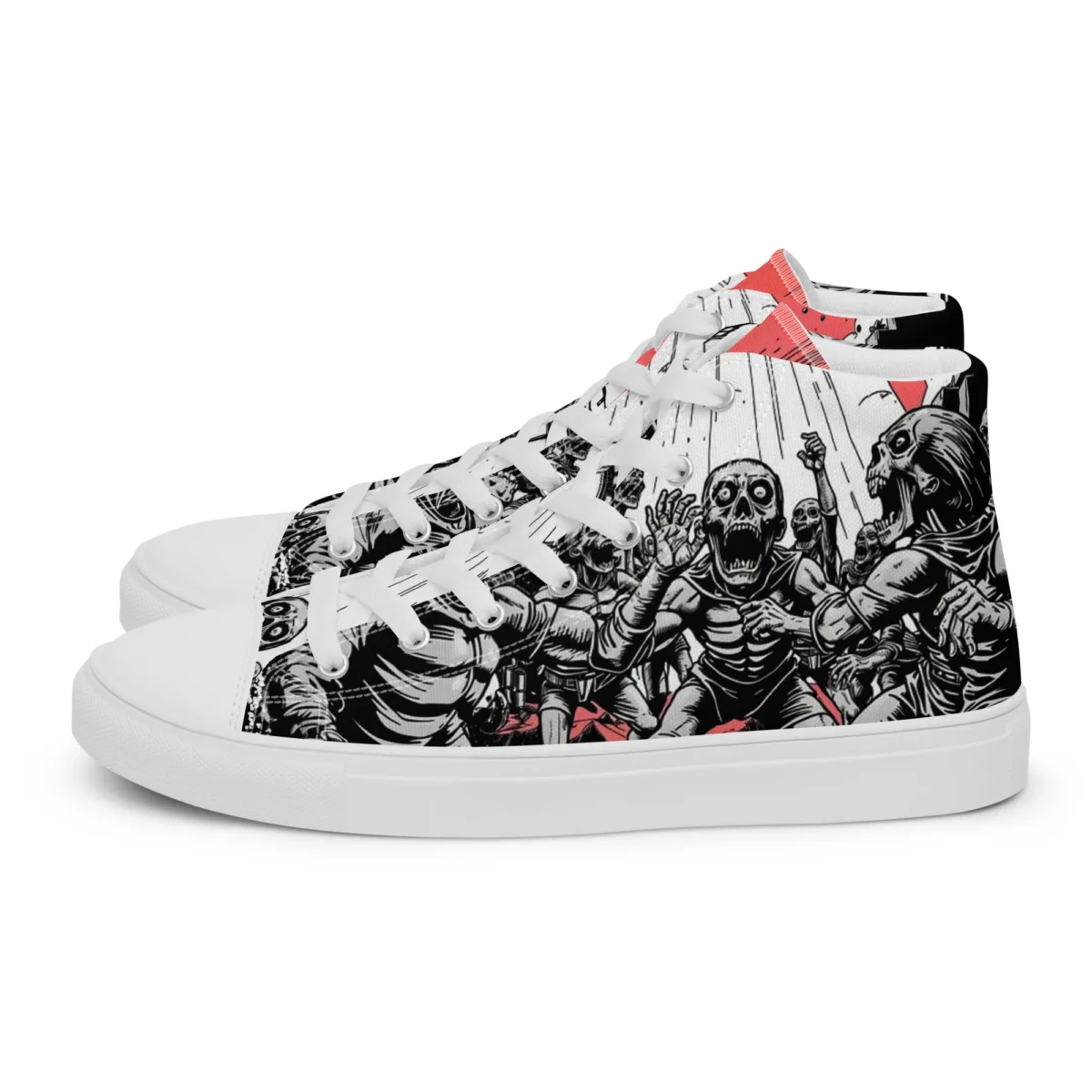 They Want Our Brains | Canvas High-Top Sneaker Herren
