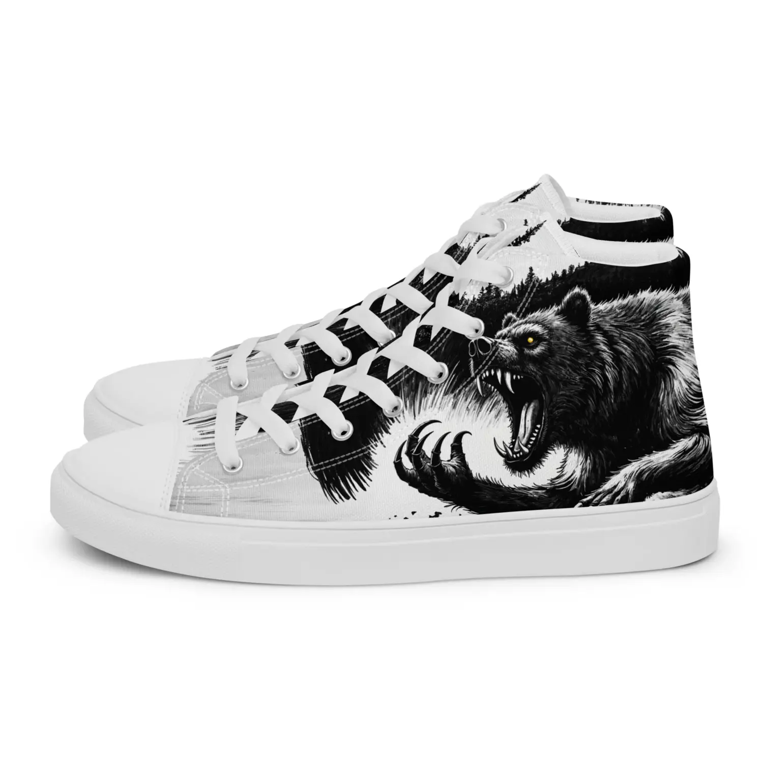 Wild Bear | Canvas High-Top Sneaker Herren