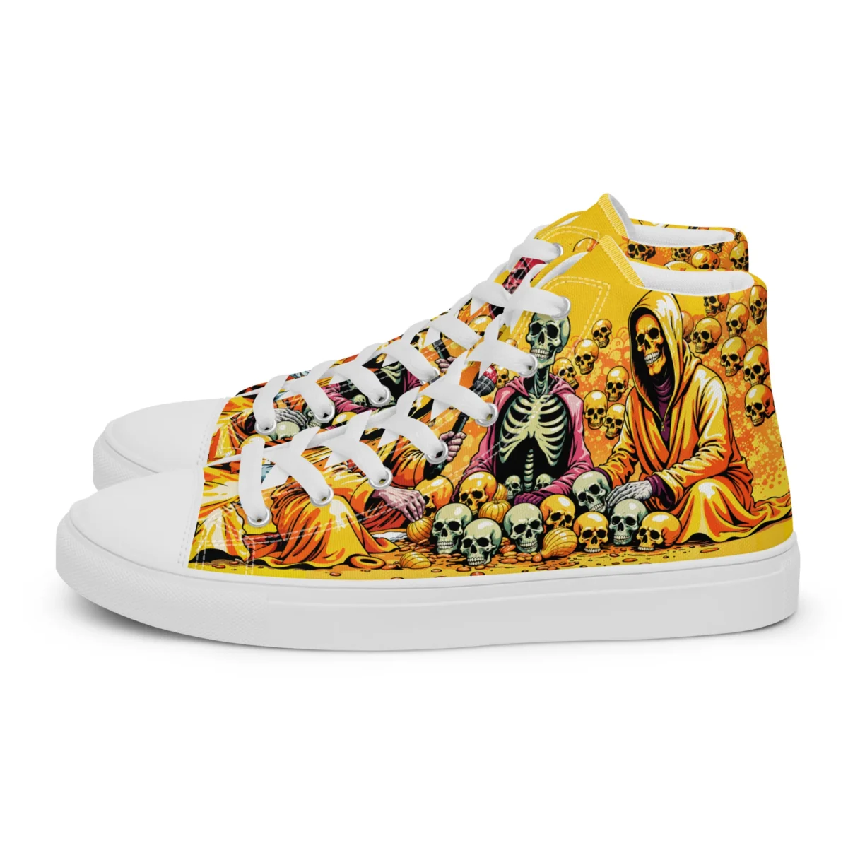 Skull Monks  | Canvas High-Top Sneaker Herren