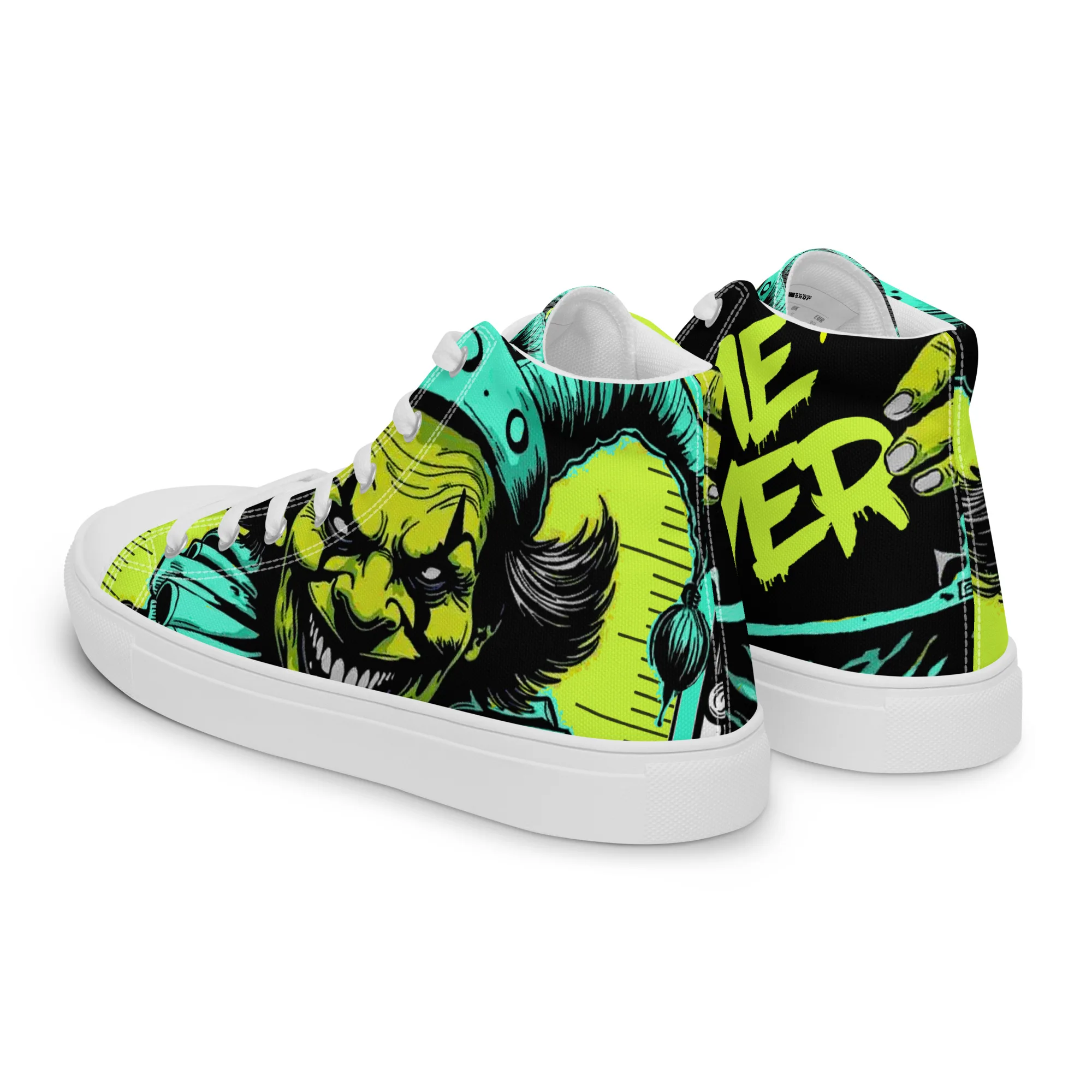 Game Over | Canvas High-Top Sneaker Herren