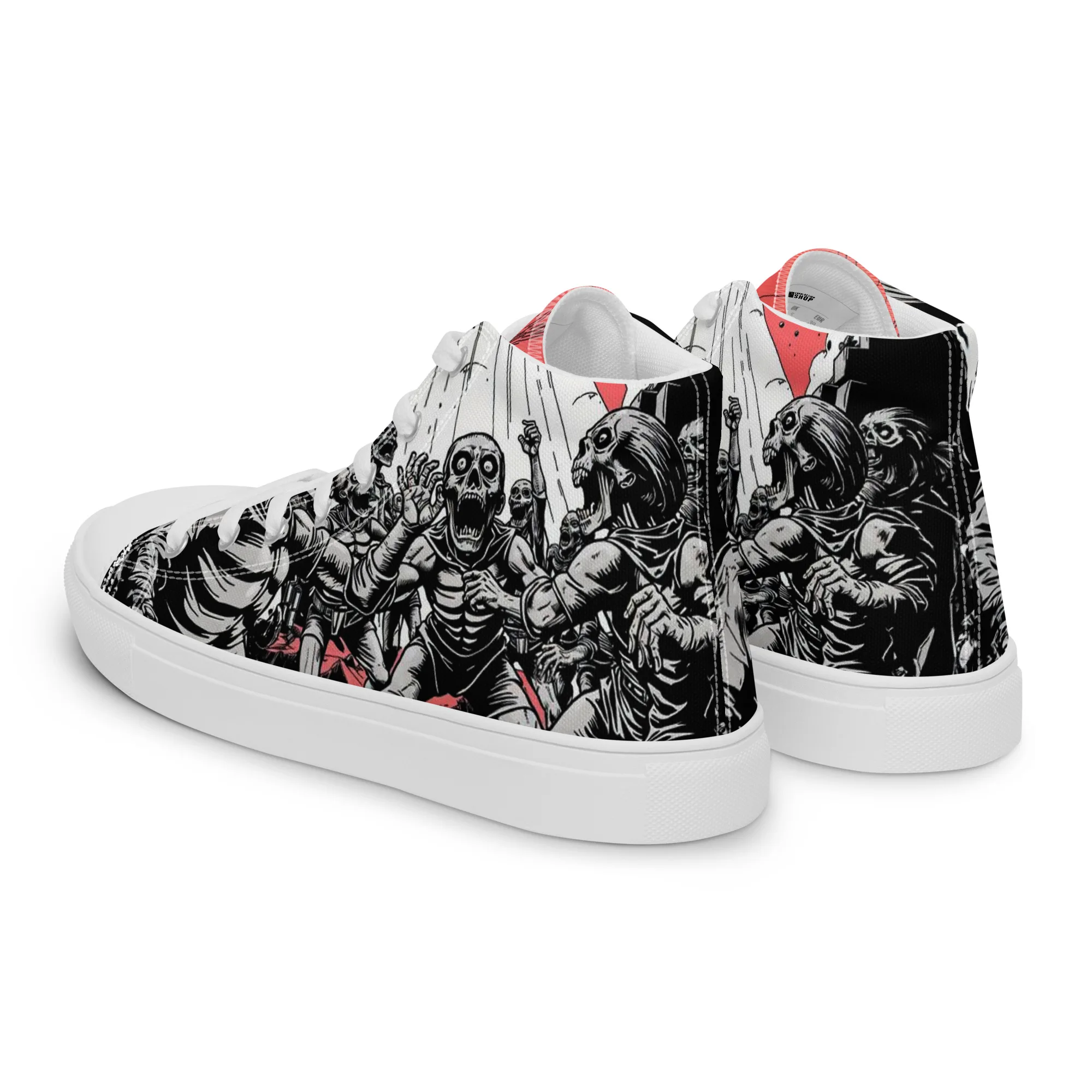They Want Our Brains | Canvas High-Top Sneaker Herren