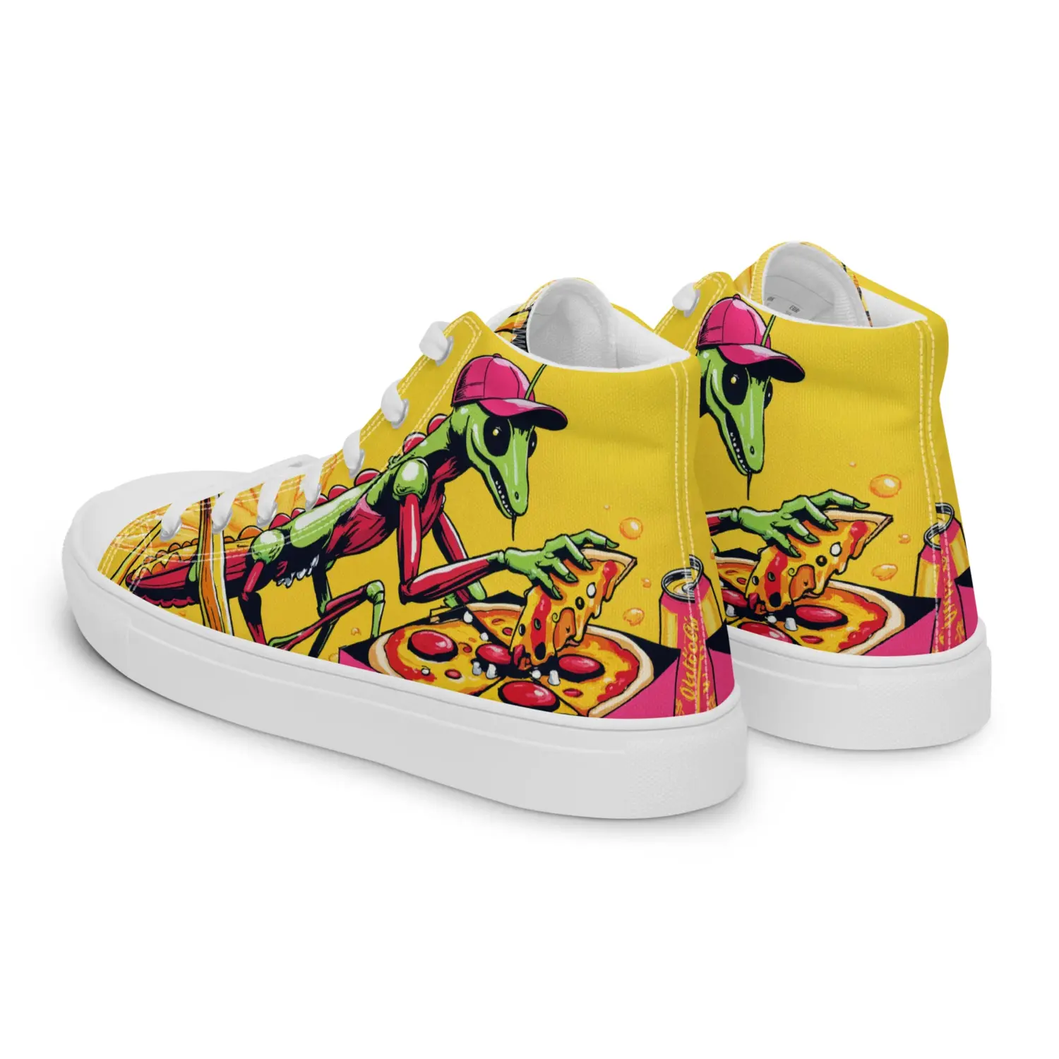 Pizza Mantis | Canvas High-Top Sneaker Herren
