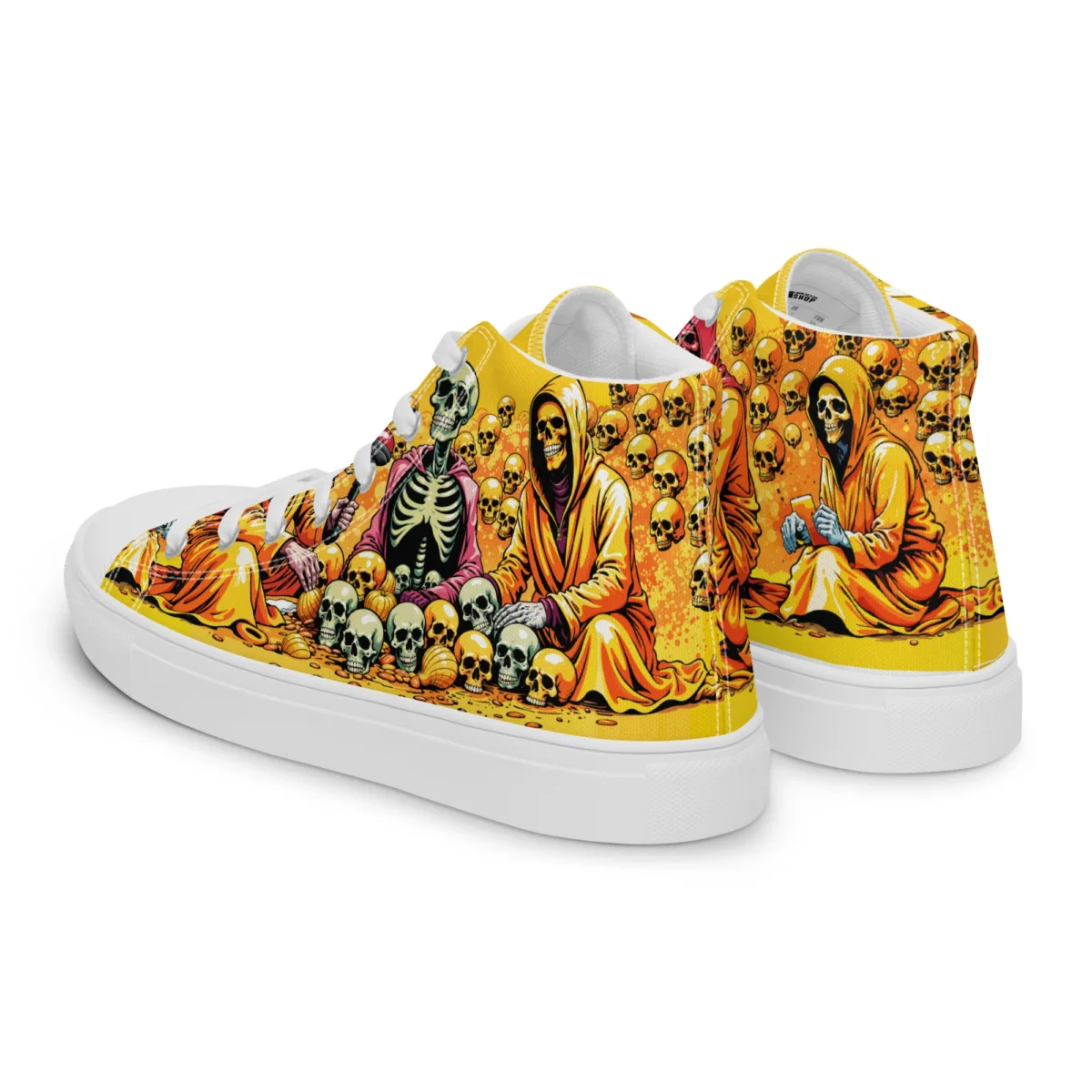 Skull Monks  | Canvas High-Top Sneaker Herren