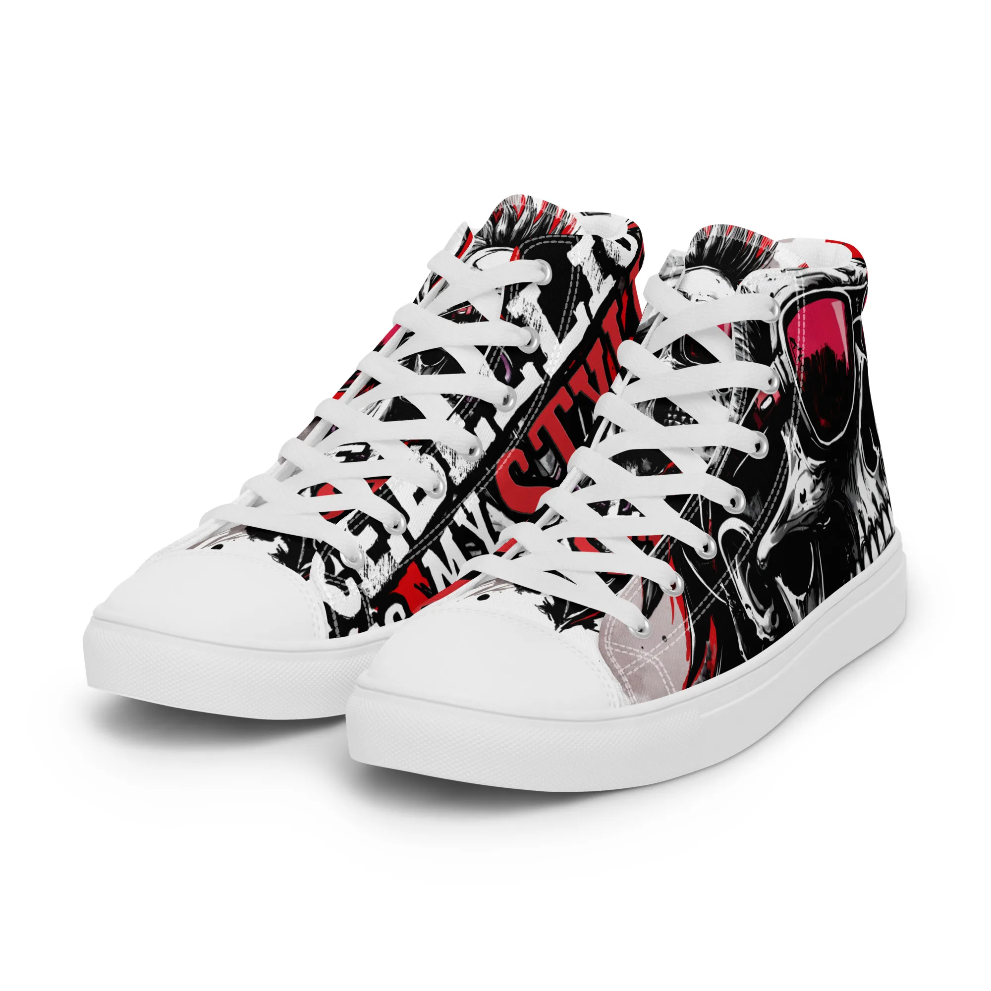 Rebellion | Canvas High-Top Sneaker Herren
