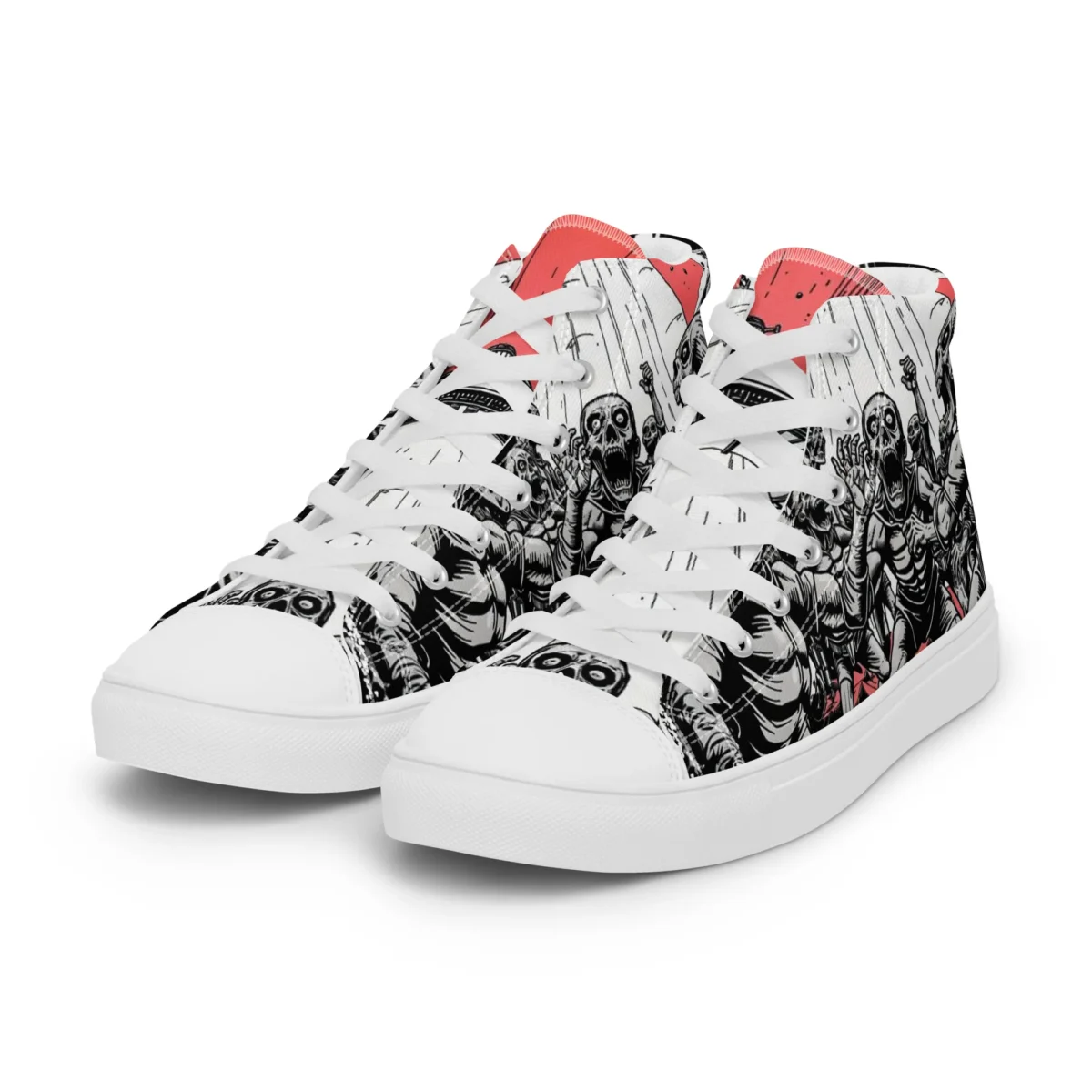 They Want Our Brains | Canvas High-Top Sneaker Herren