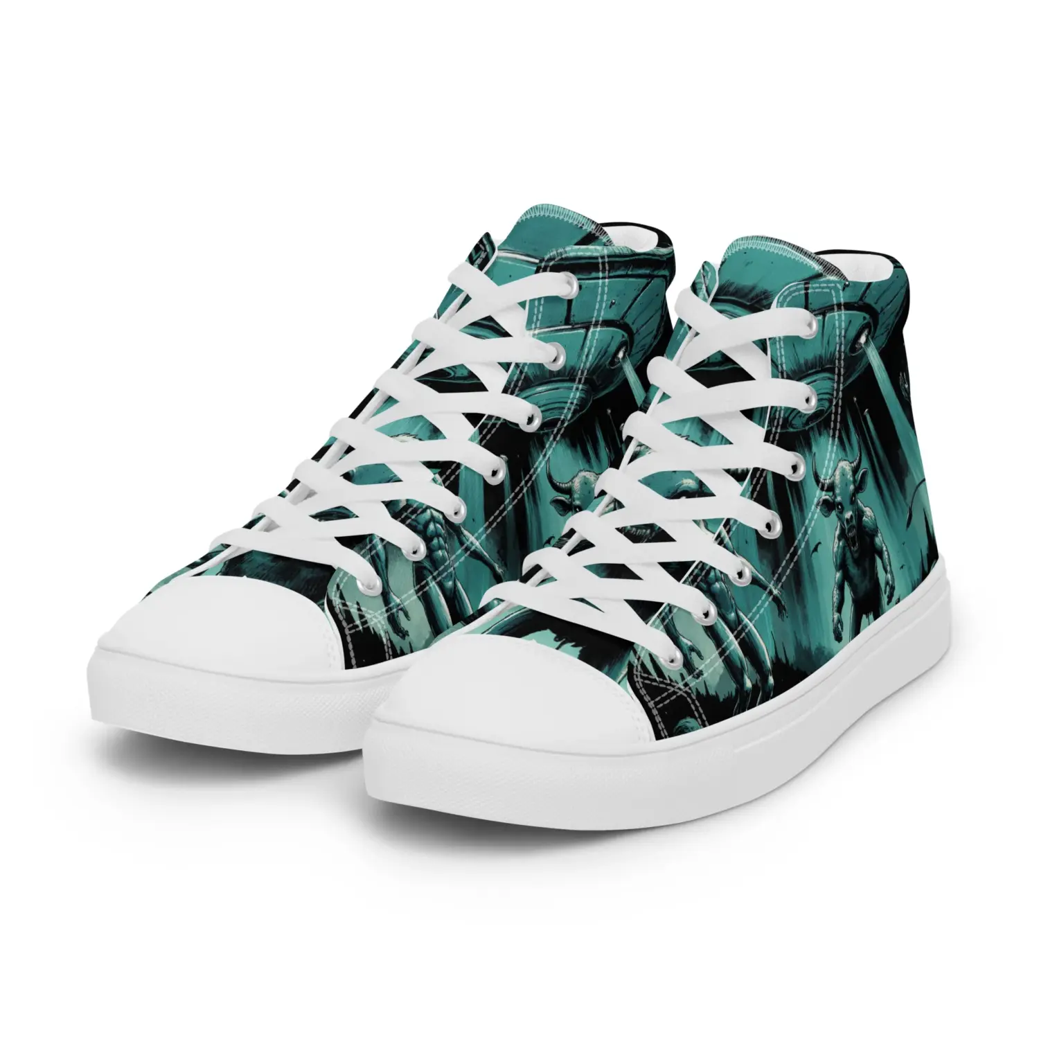 Alien Invasion | Canvas High-Top Sneaker Herren