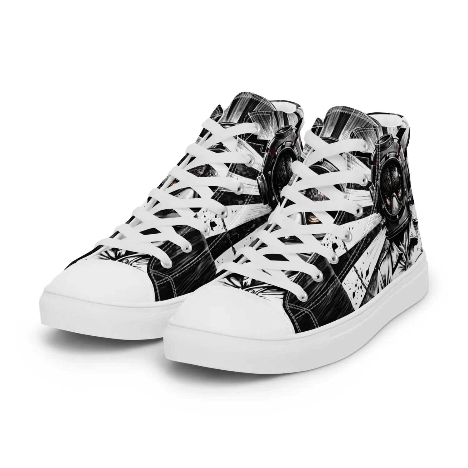 Dark Astronaut | Canvas High-Top Sneaker Herren