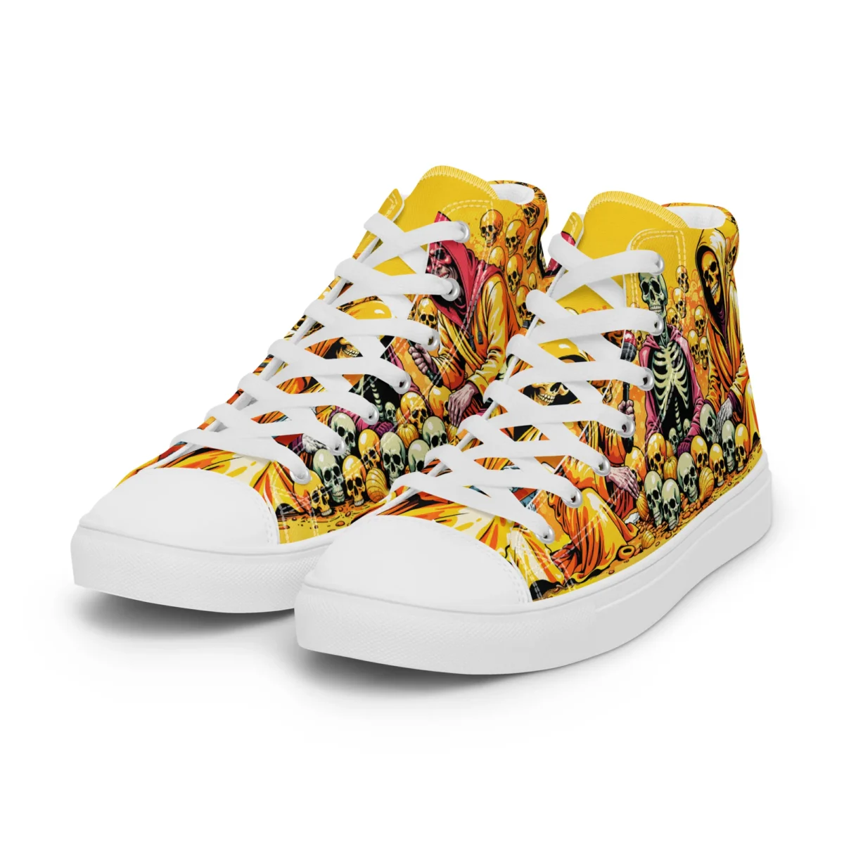 Skull Monks  | Canvas High-Top Sneaker Herren