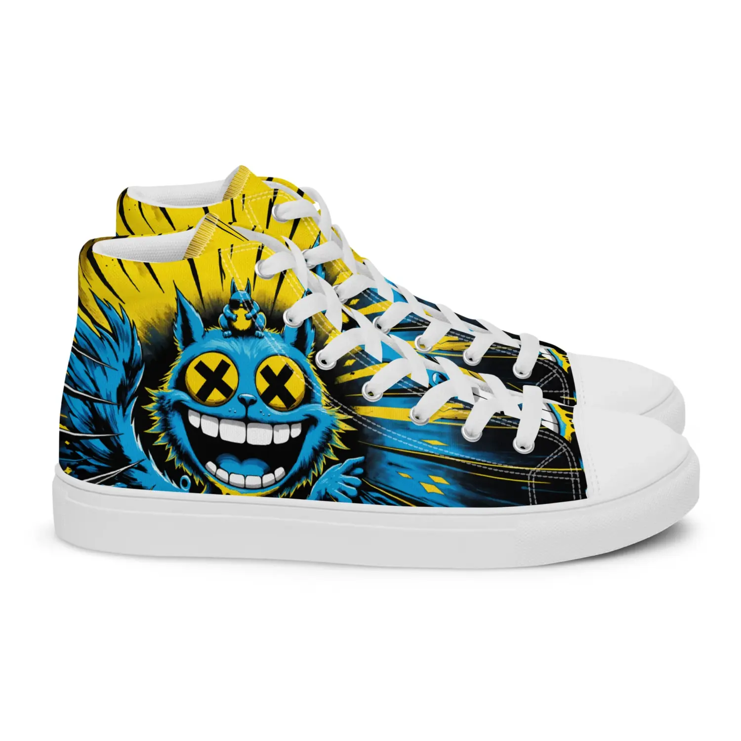 Crazy Cat  | Canvas High-Top Sneaker Herren