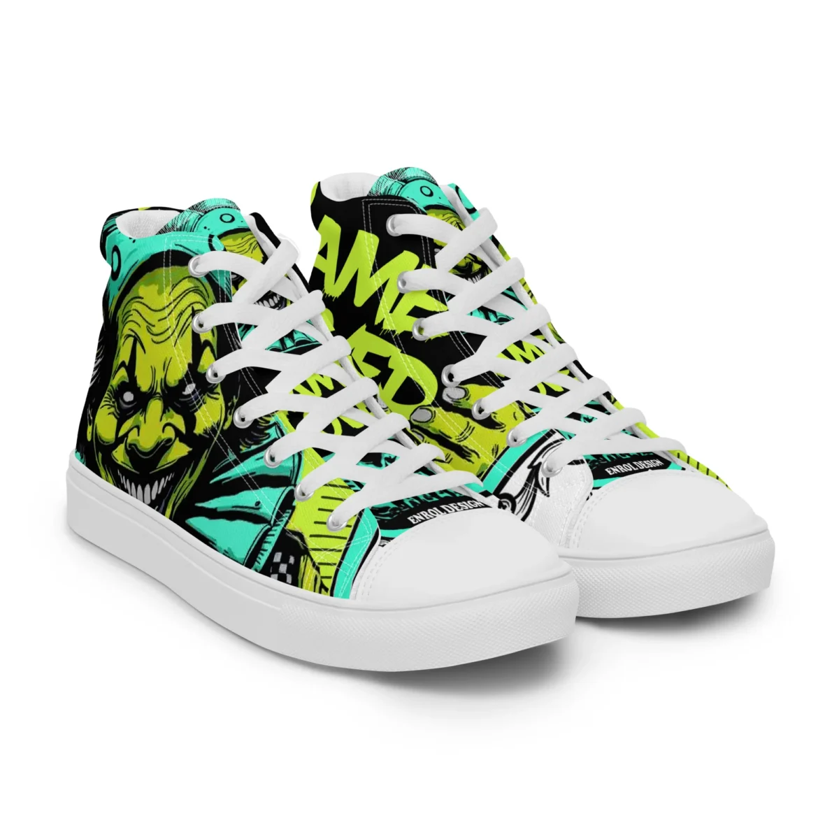 Game Over | Canvas High-Top Sneaker Herren