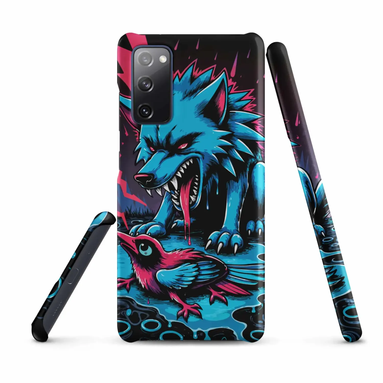 Wolf & Vogel Neon | Samsung® Snapcase Hülle