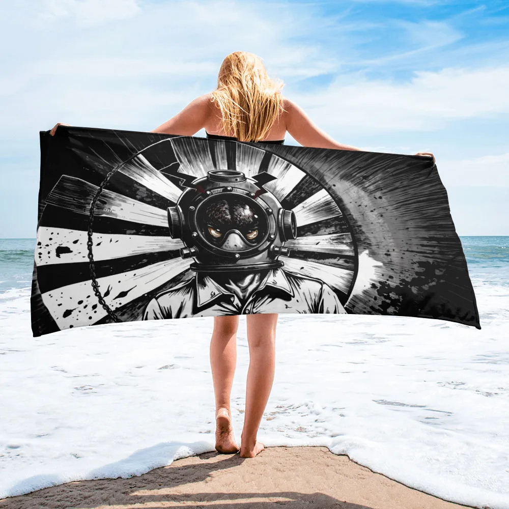 Dark Astronaut | Badehandtuch