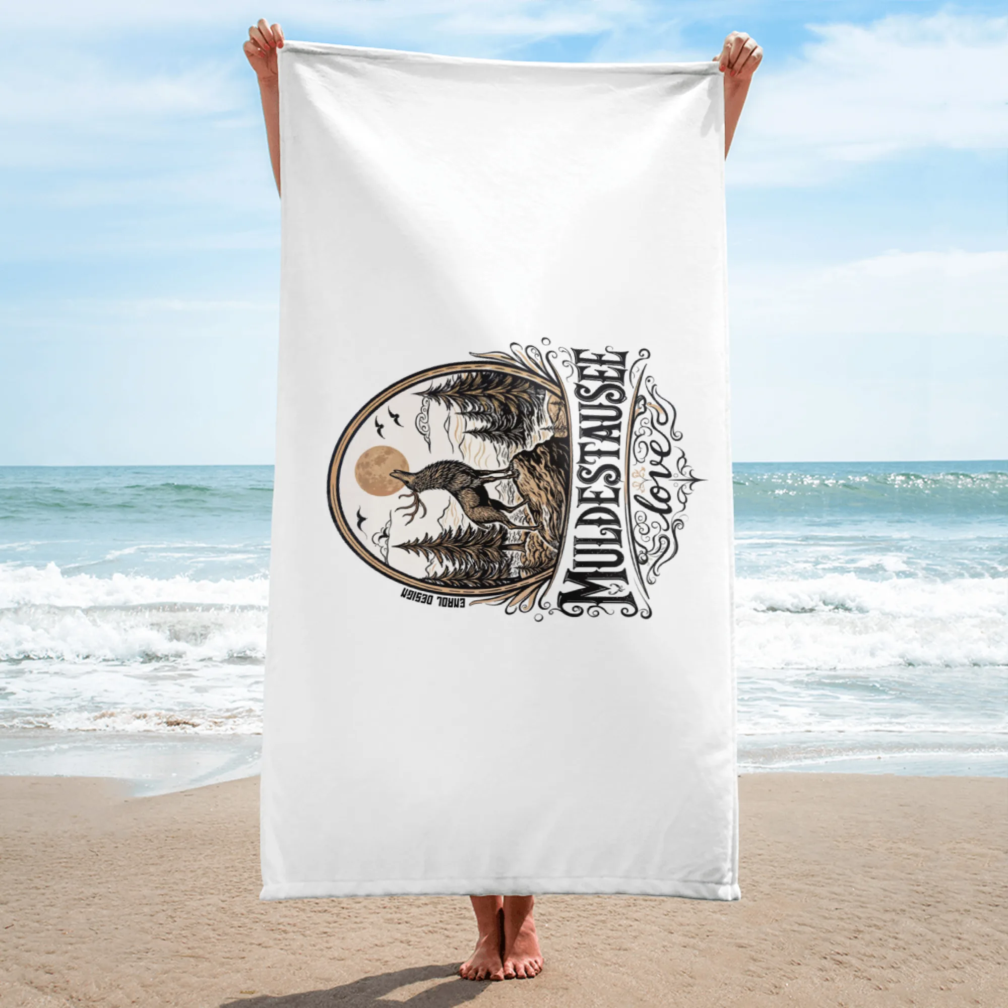 Muldestausee Love | Badehandtuch