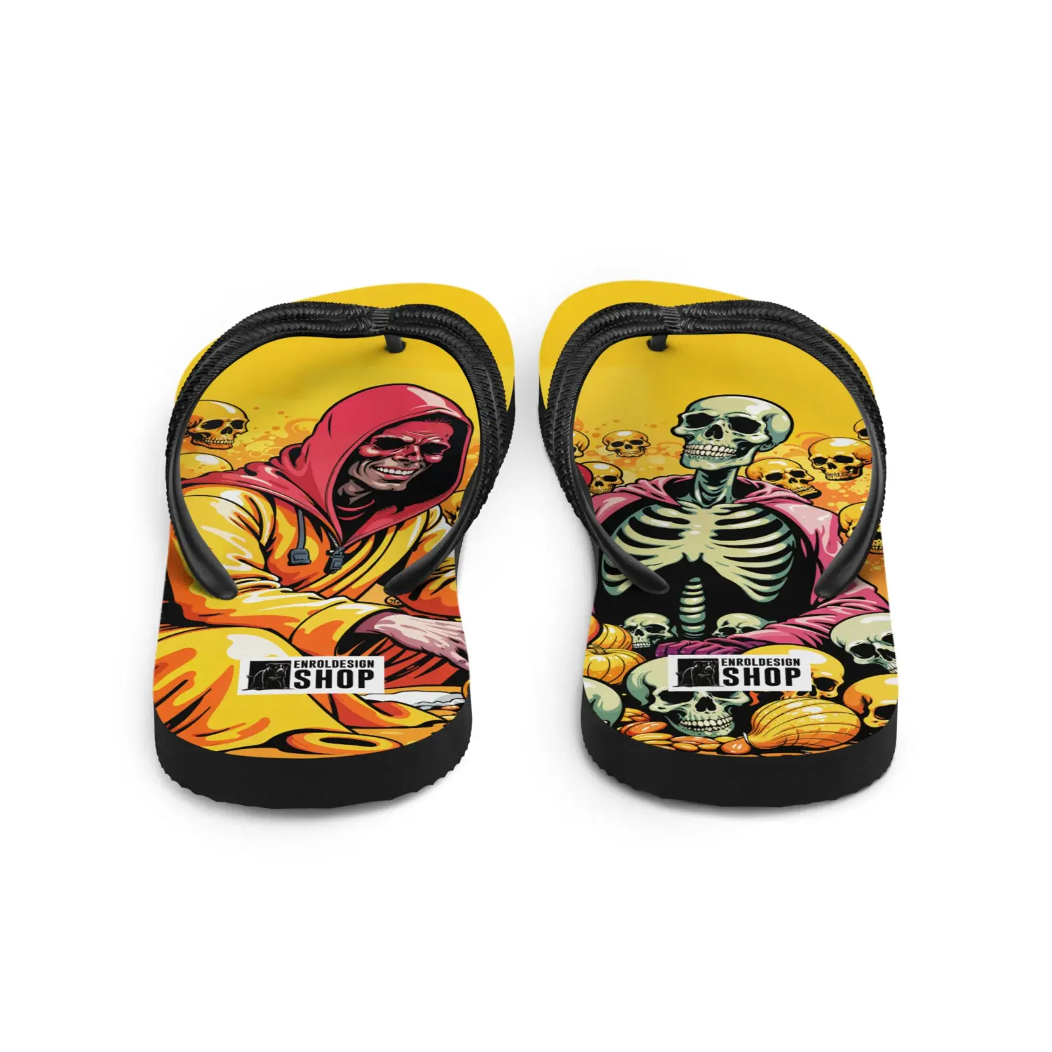 Skull Monks | Damen Flip-Flops