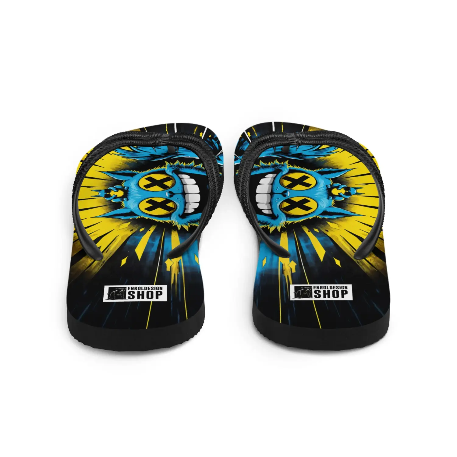Crazy Cat |  Damen Flip-Flops