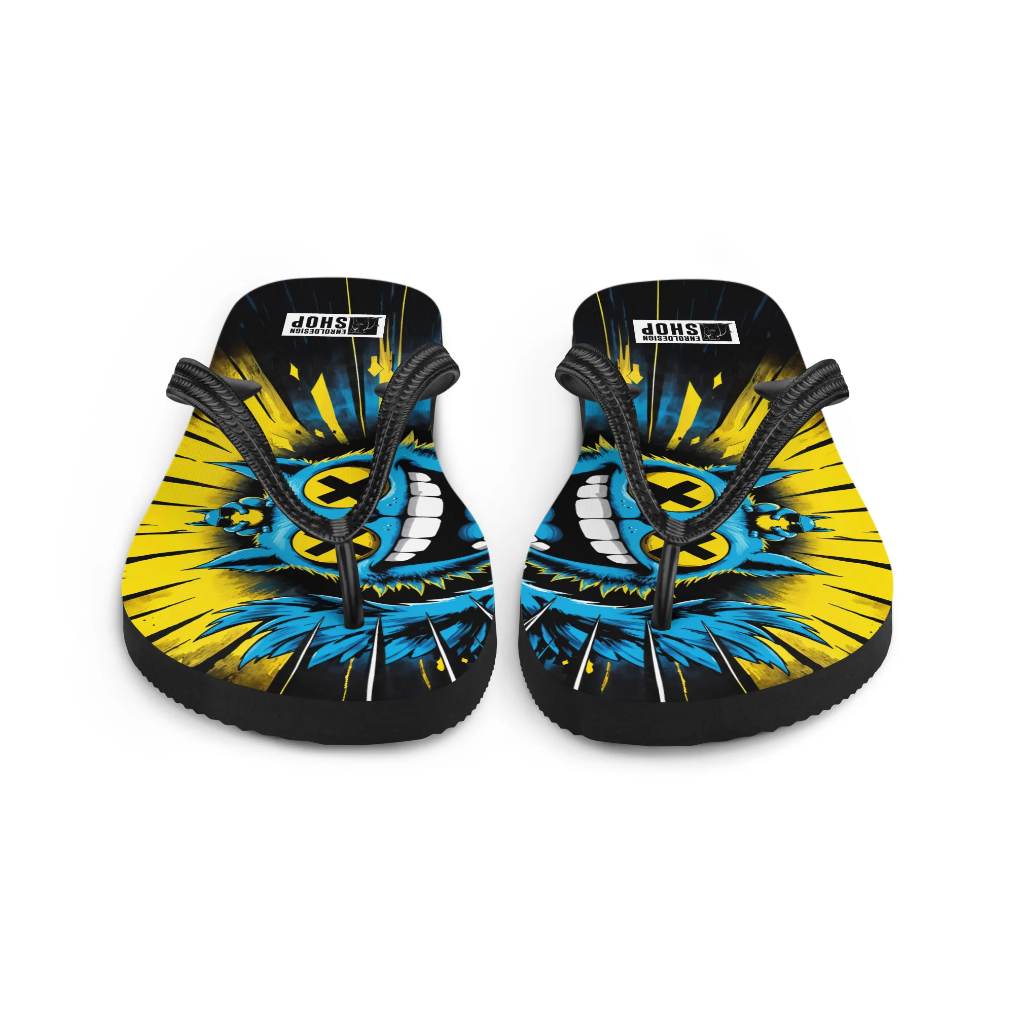 Crazy Cat | Damen Flip-Flops