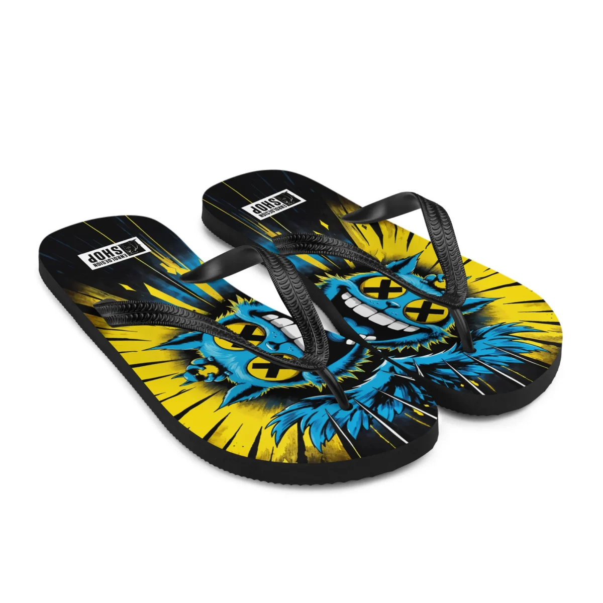 Crazy Cat |  Damen Flip-Flops