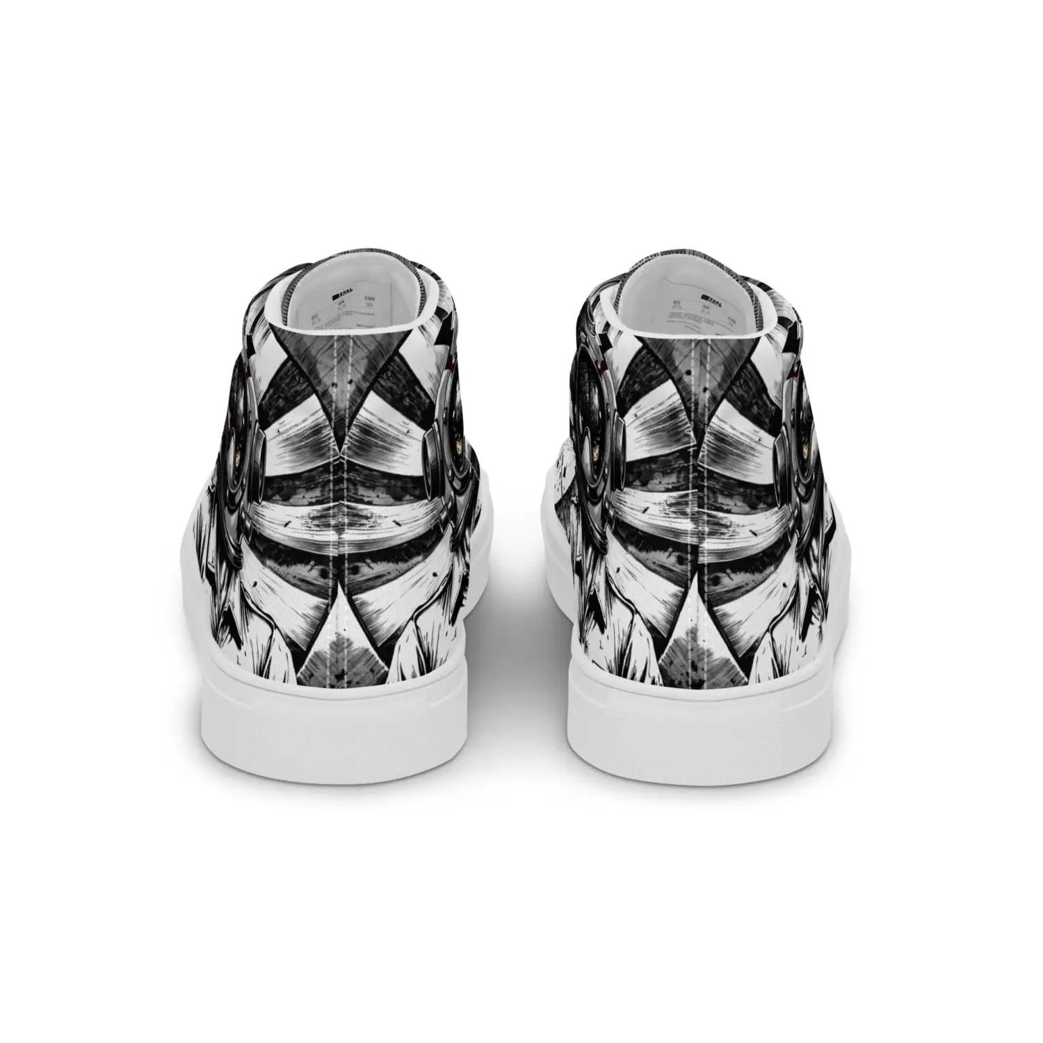 Dark Astronaut | Canvas High-Top Sneaker Damen