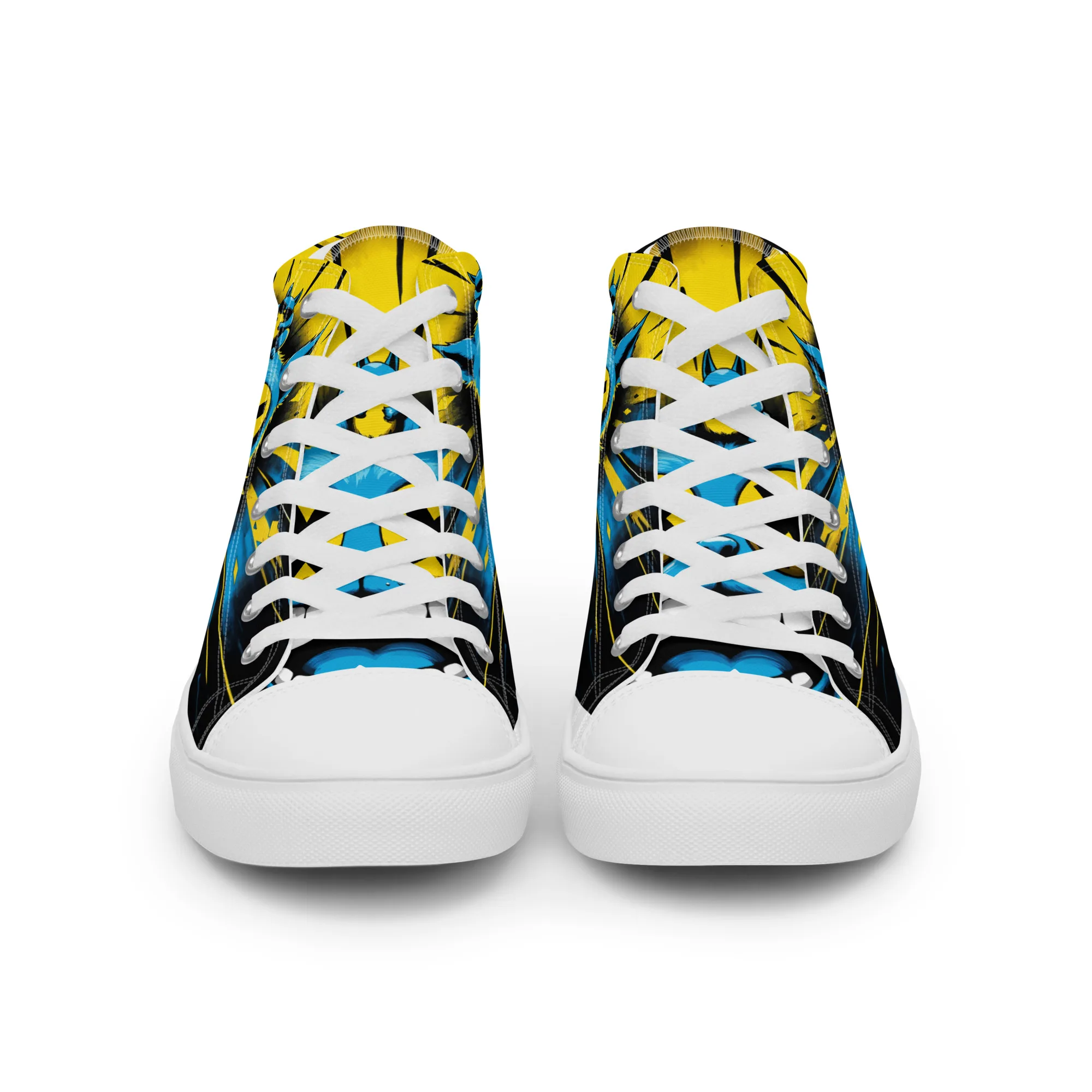 Crazy Cat | Canvas High-Top Sneaker Damen