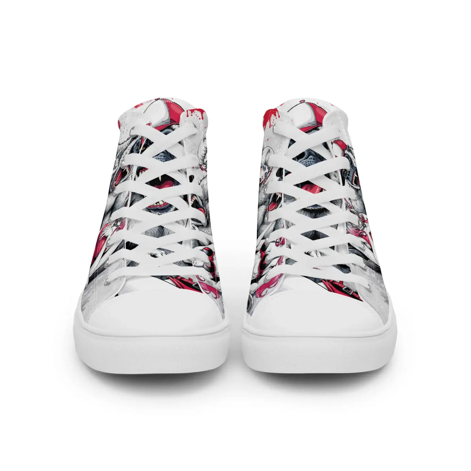 Gorilla | Canvas High-Top Sneaker Damenn