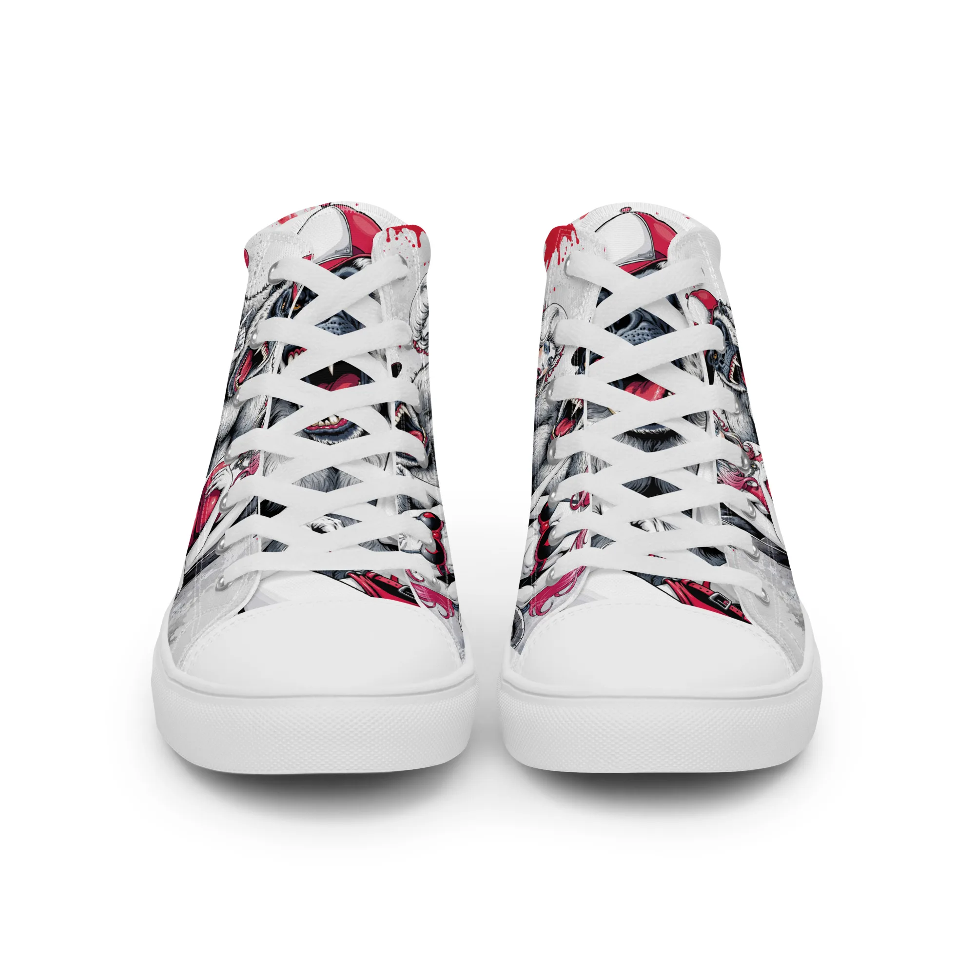 Gorilla | Canvas High-Top Sneaker Damenn