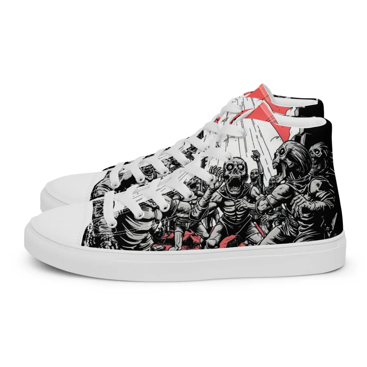 They Want Our Brains | Canvas High-Top Sneaker Damen