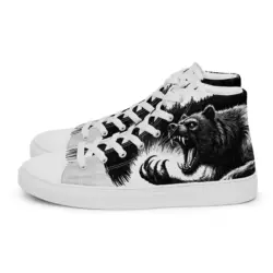 EnrolDesign High-Top-Canvas-Shoes