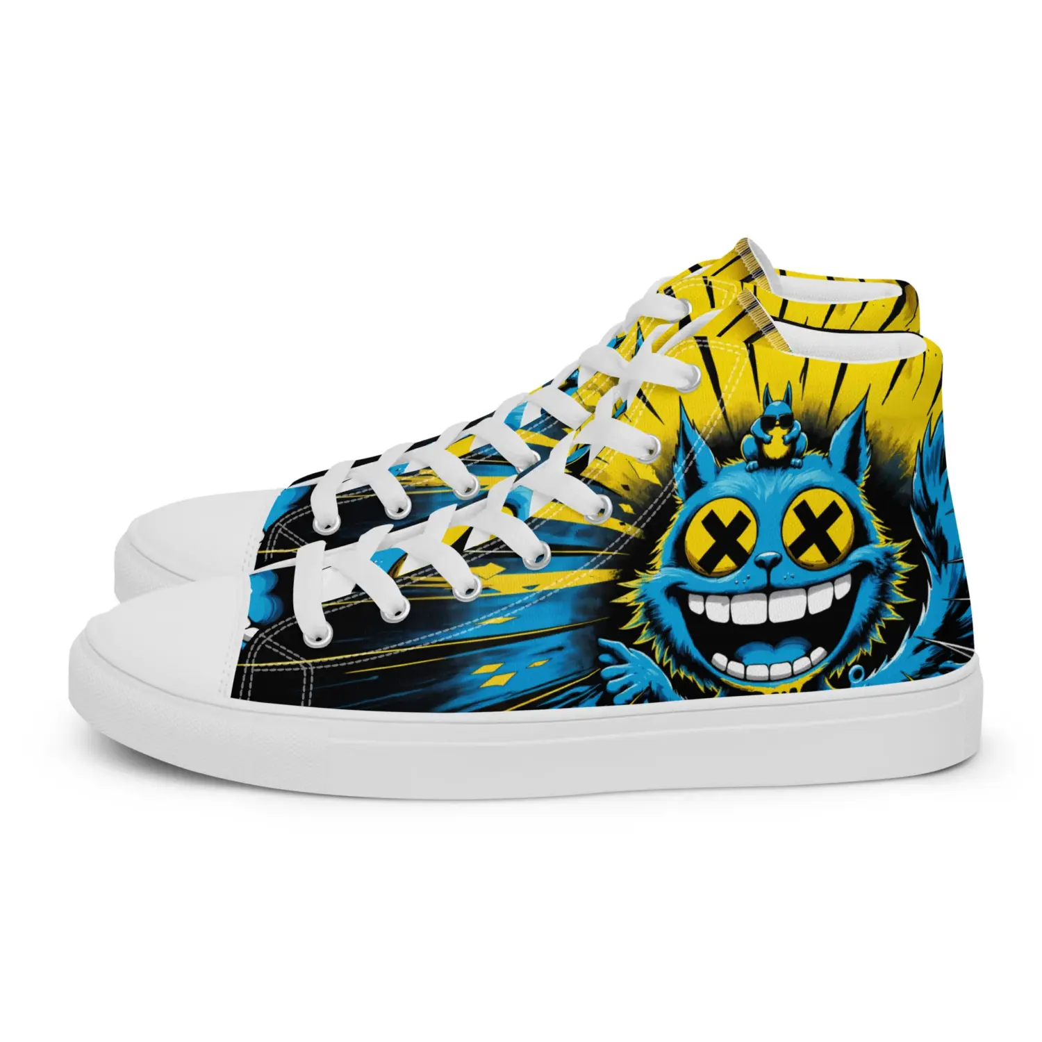 Crazy Cat | Canvas High-Top Sneaker Damen