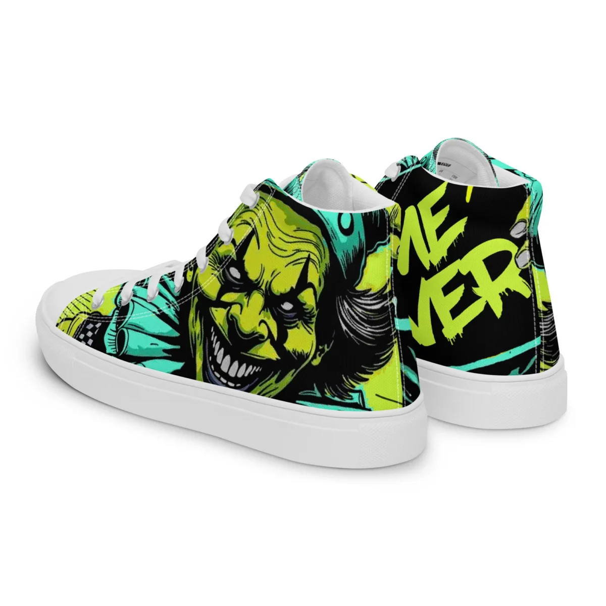 Game Over | Canvas High-Top Sneaker Damen