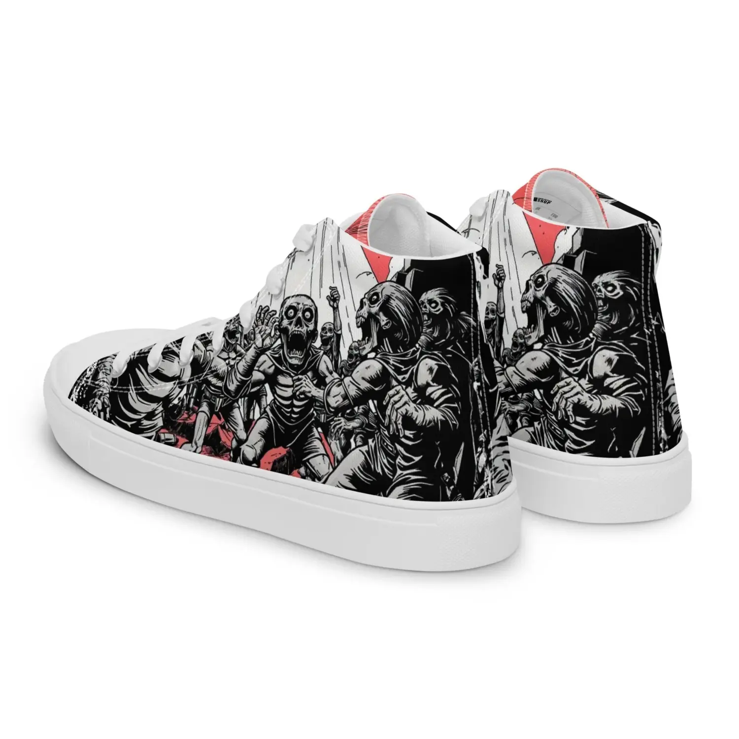 They Want Our Brains | Canvas High-Top Sneaker Damen