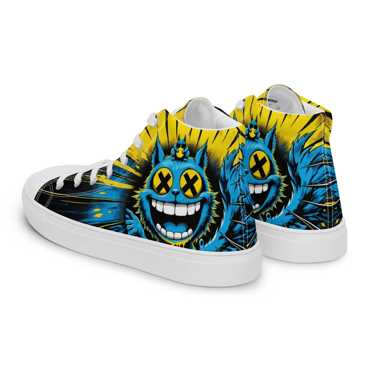 Crazy Cat | Canvas High-Top Sneaker Damen
