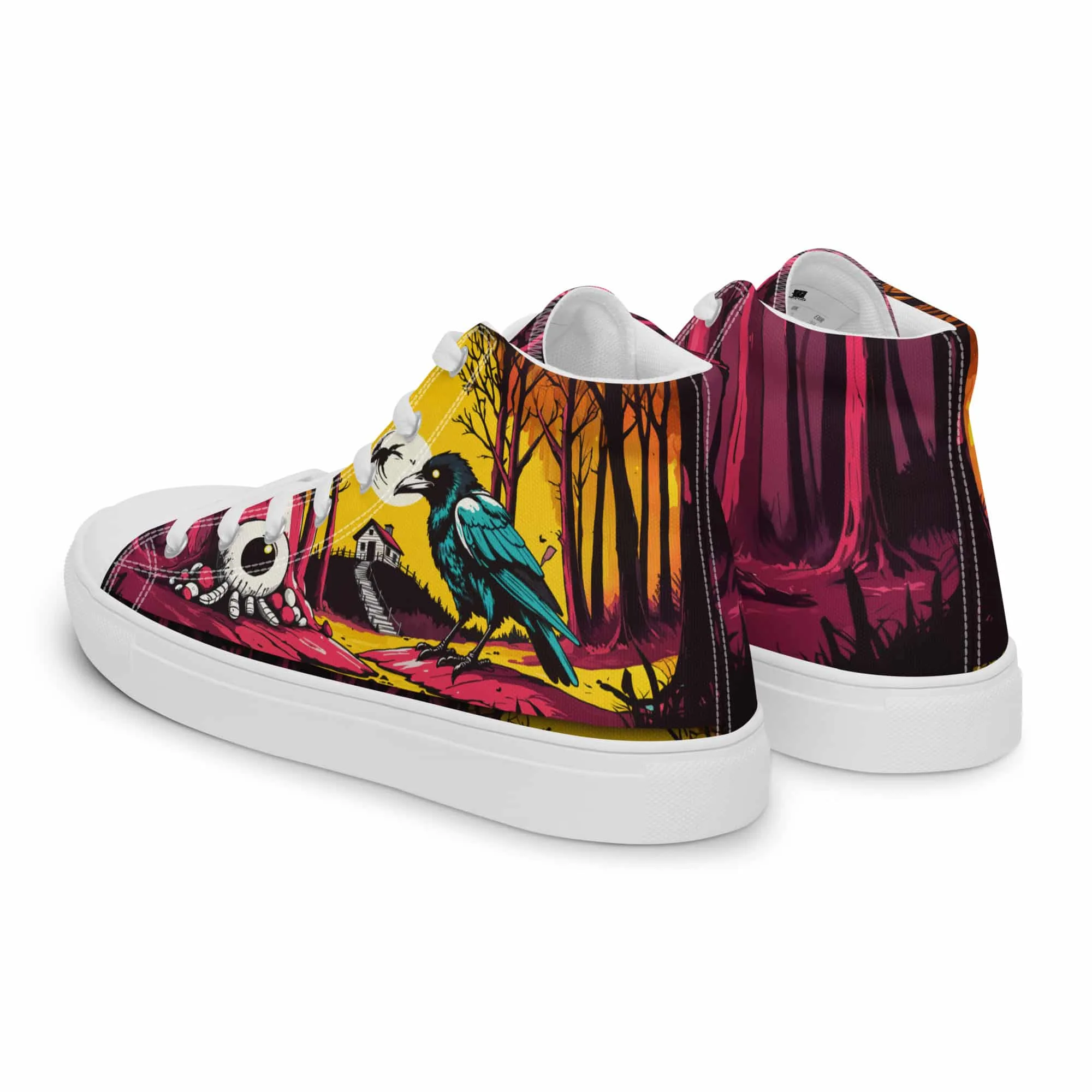 womens high top canvas shoes white left back 68b1700303781.jpg